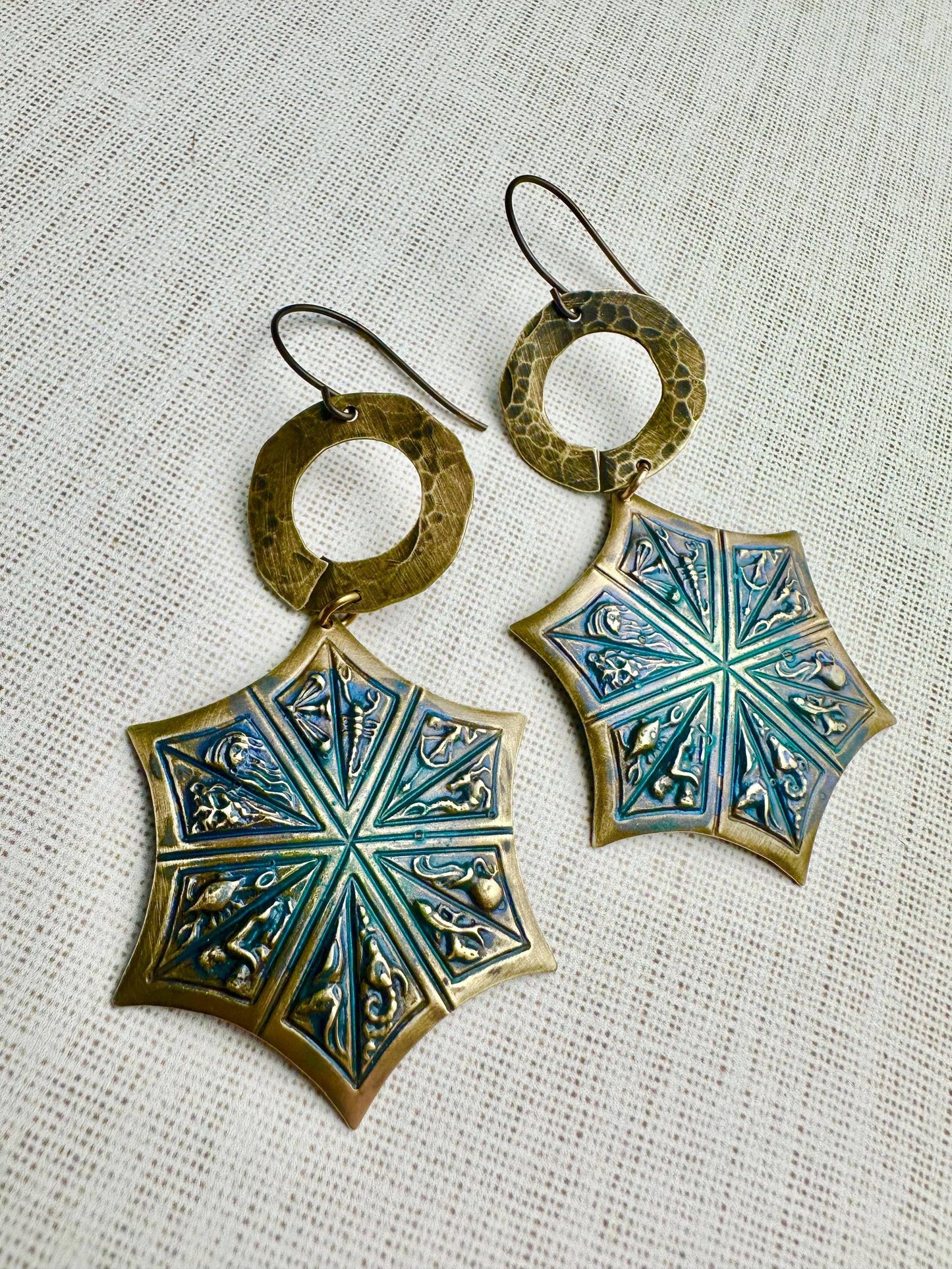 Zodiac Statement Earrings