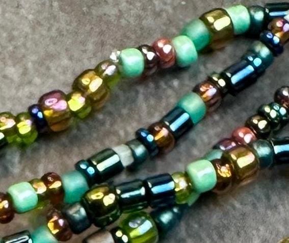 Handmade Beaded Necklace - Bohemian Inspired