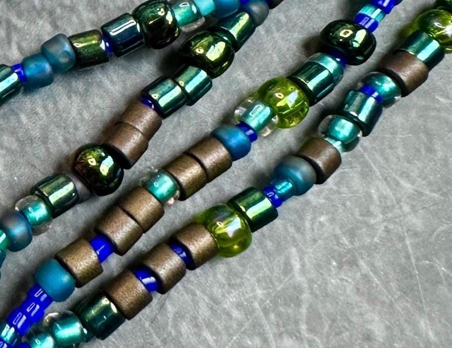 Handmade Beaded Necklace - Bohemian Inspired