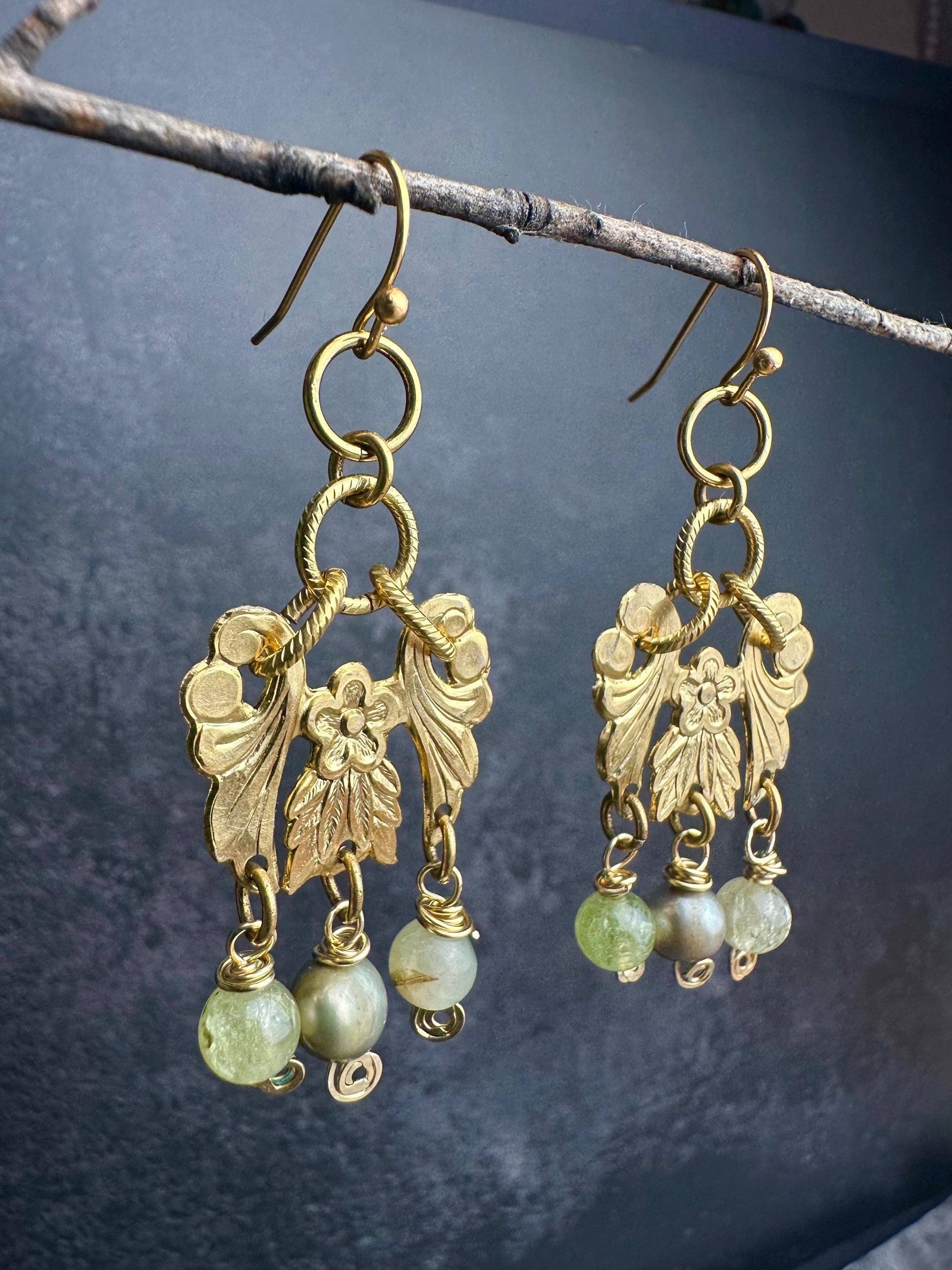 Mermaid Crown Earrings