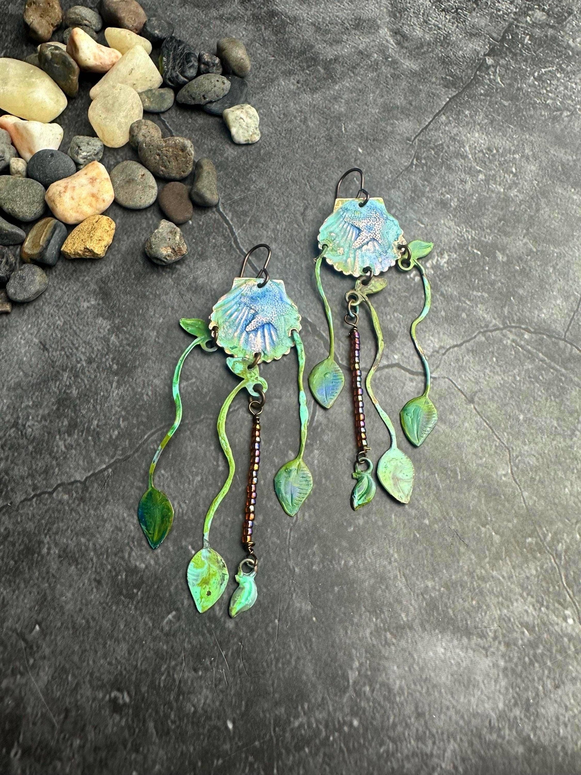 Mermaid Sea Earrings