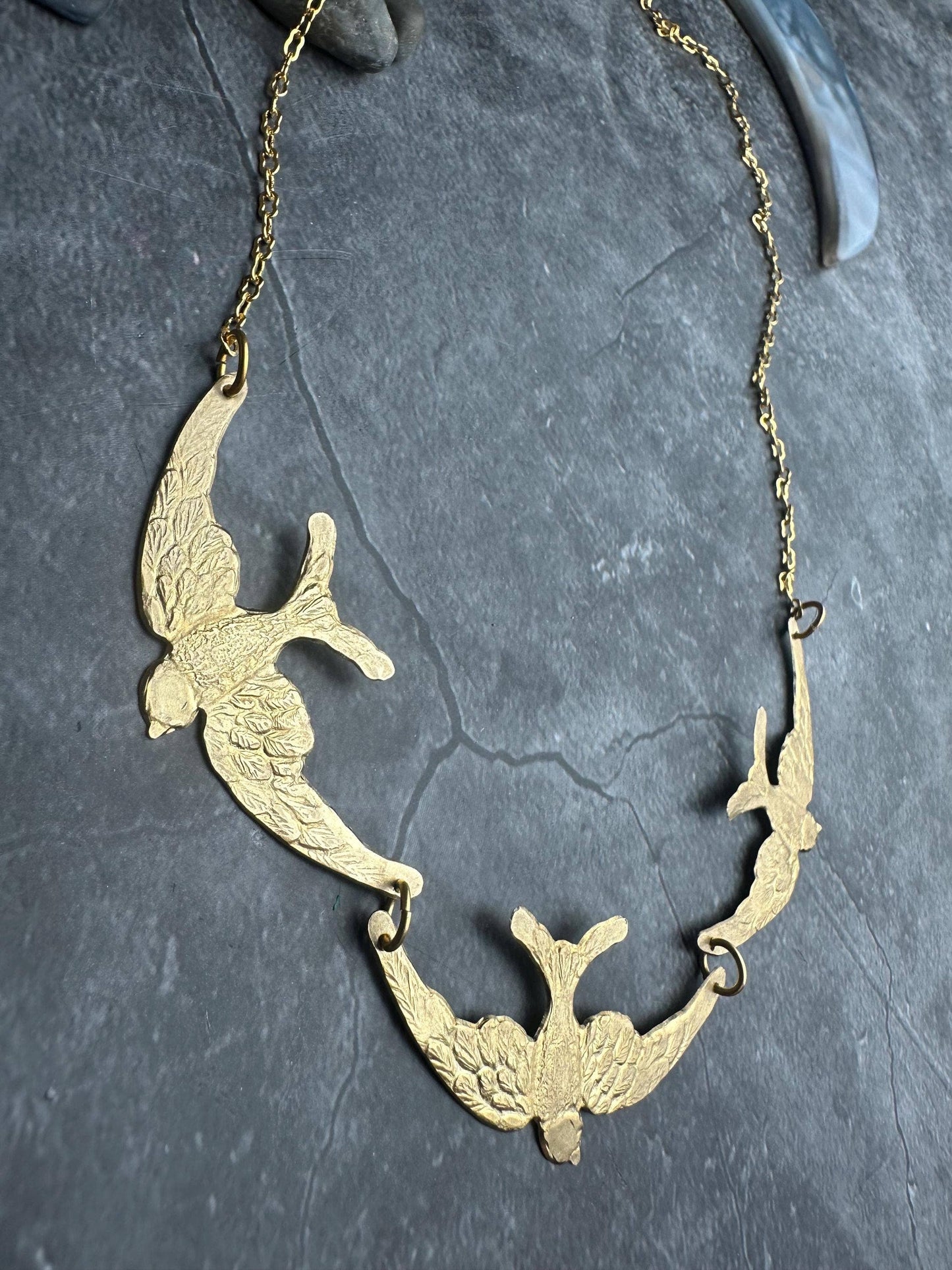 Bird Statement Necklace