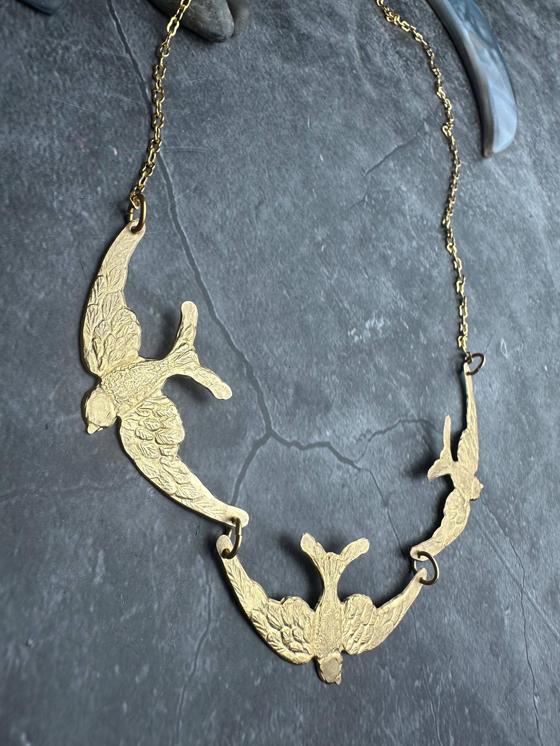 Bird Statement Necklace