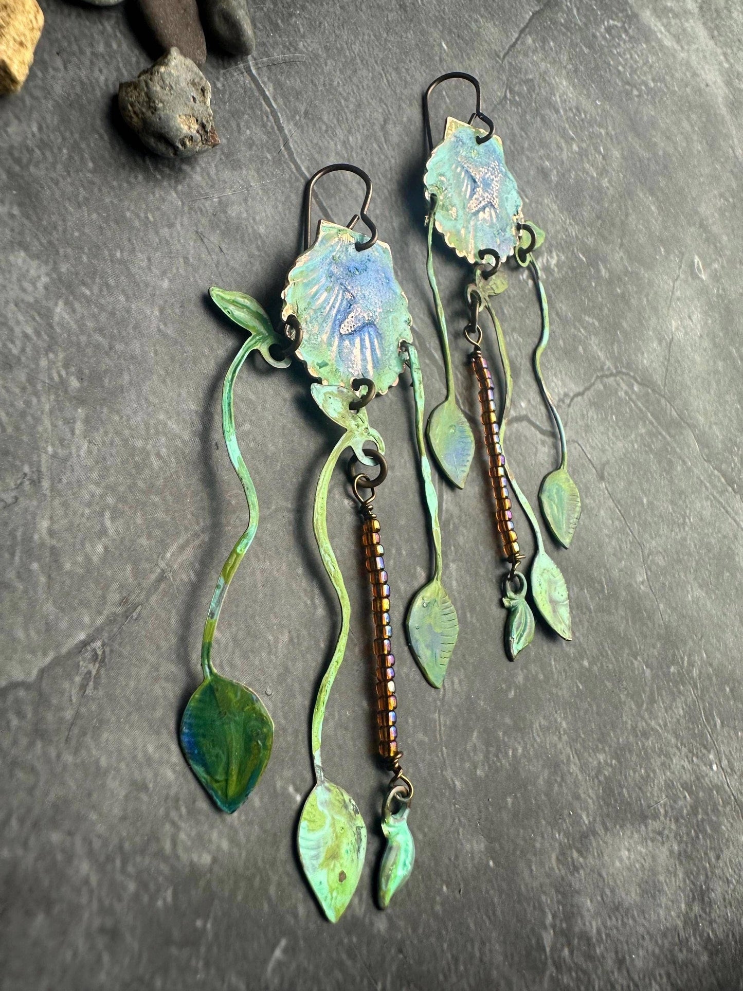 Mermaid Sea Earrings