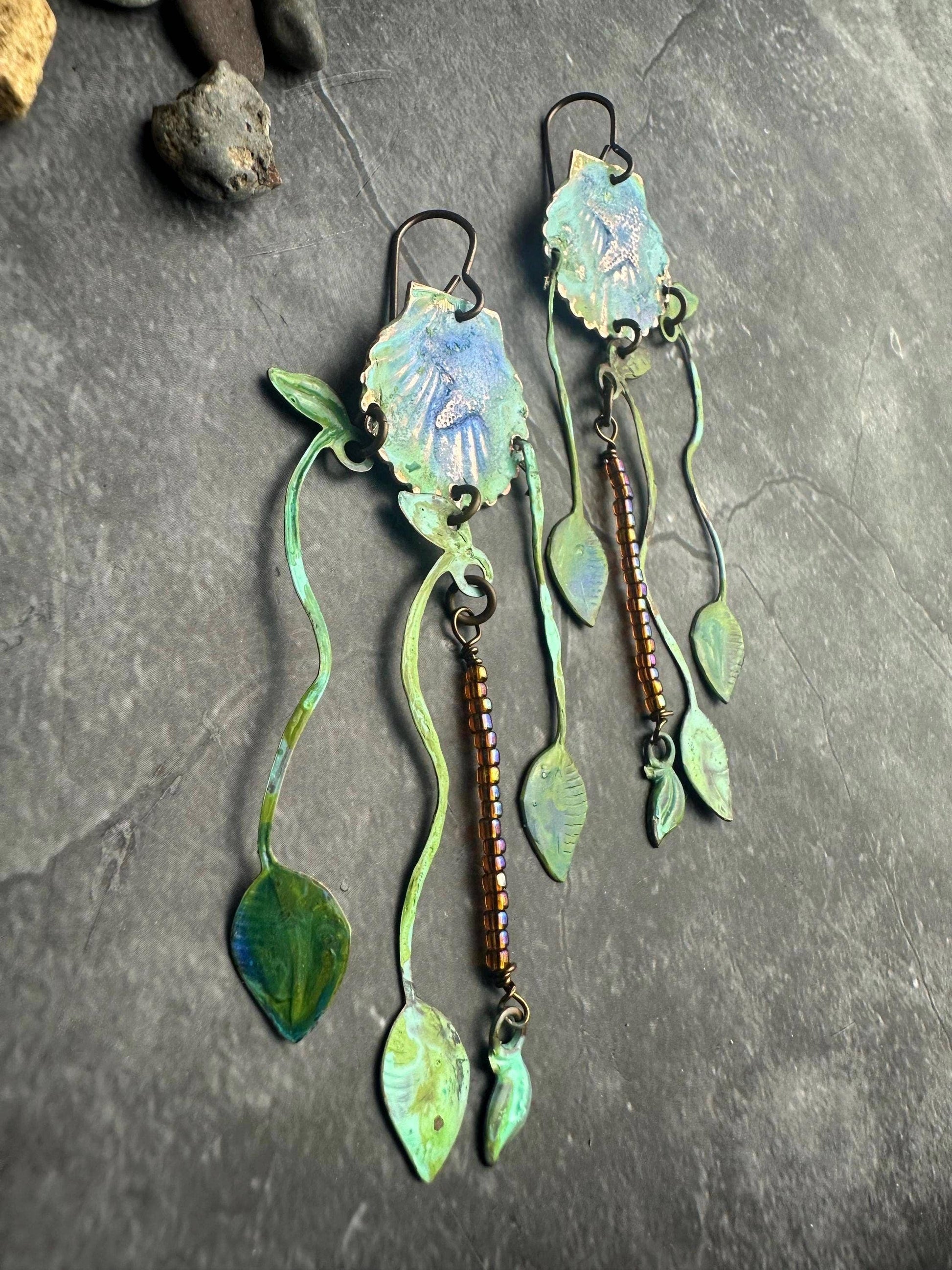 Mermaid Sea Earrings