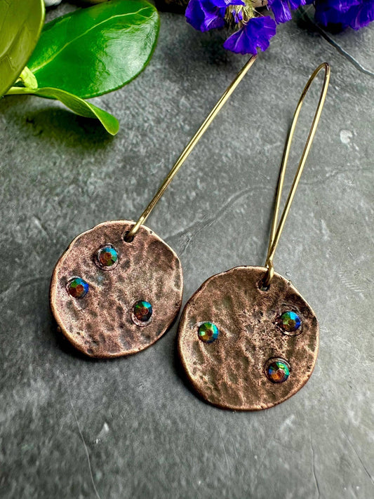 Sparkling Night Sky Earrings