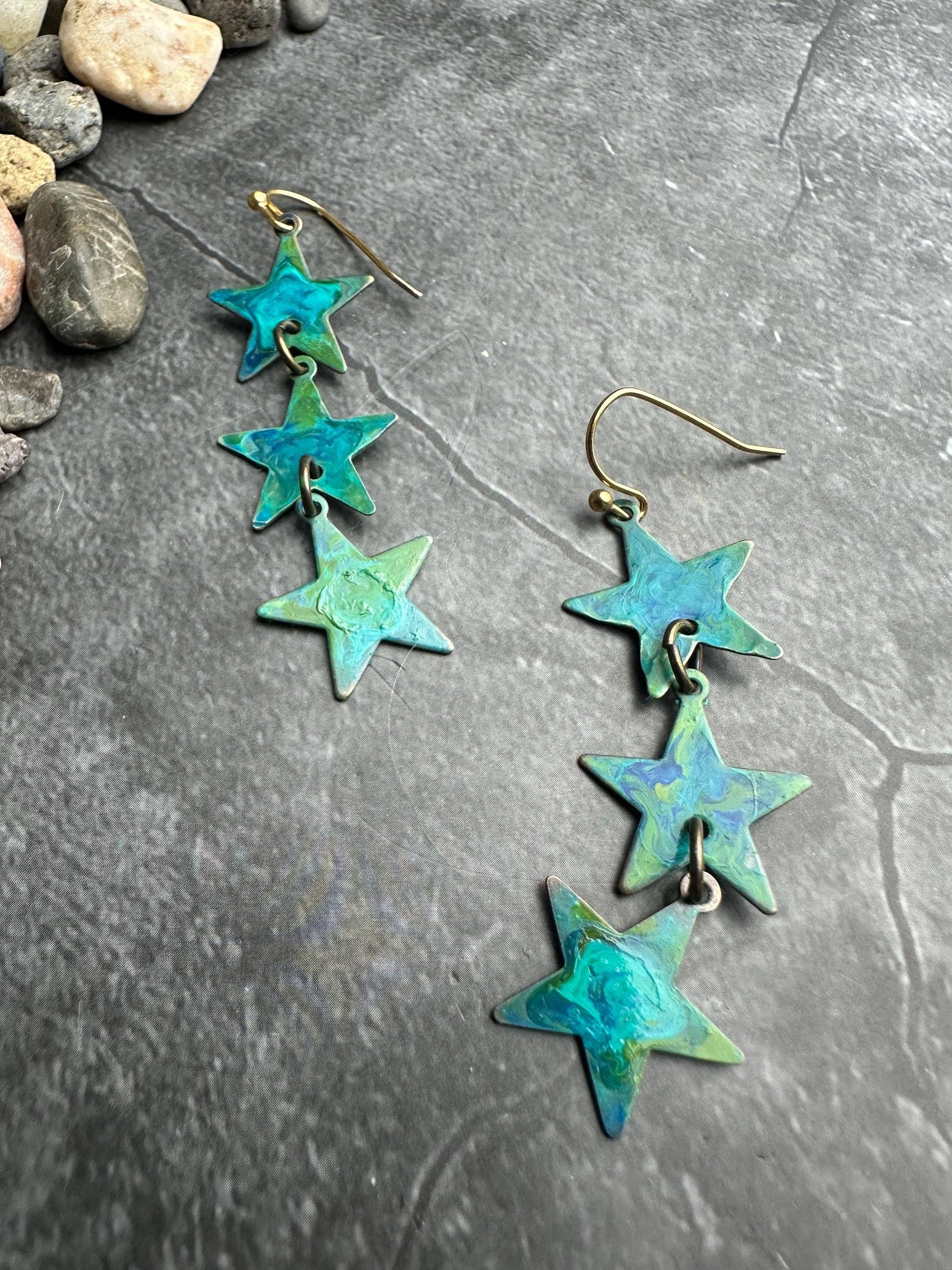 Mini Falling Stars Earrings