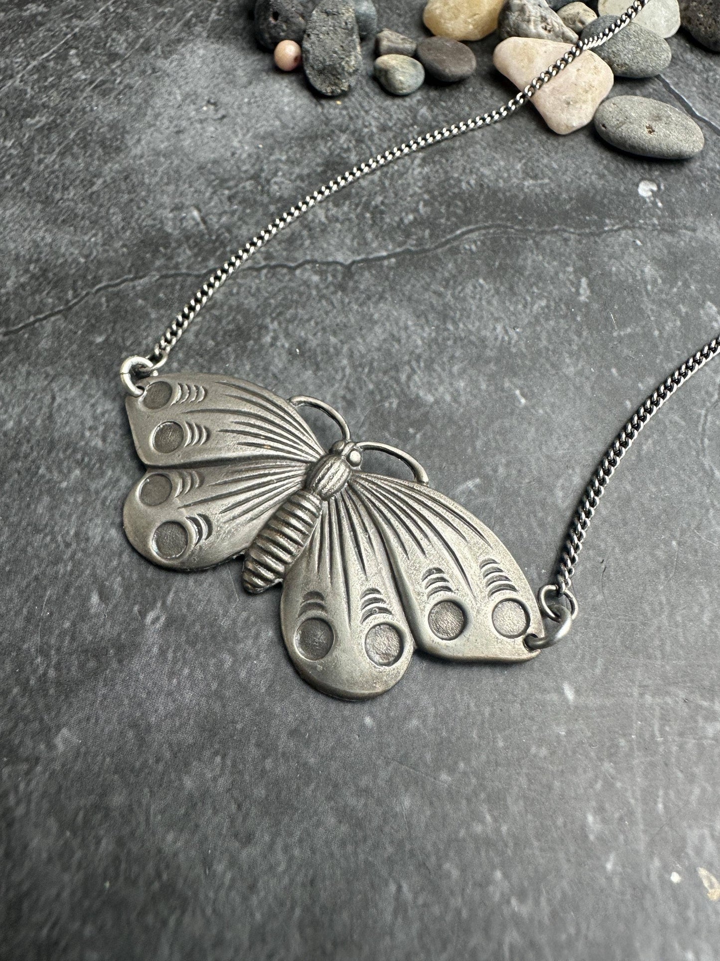 Lunar Moth Necklace
