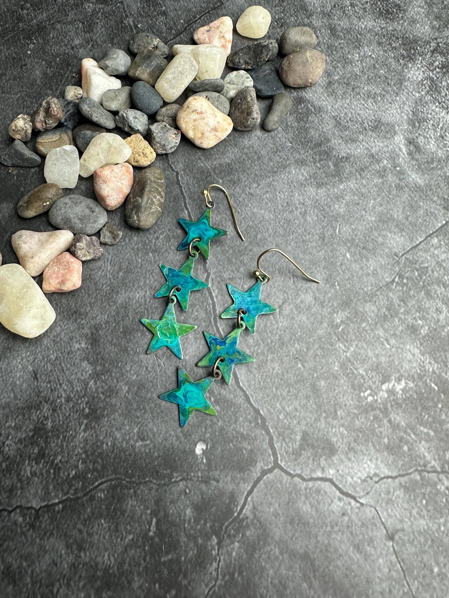 Mini Falling Stars Earrings