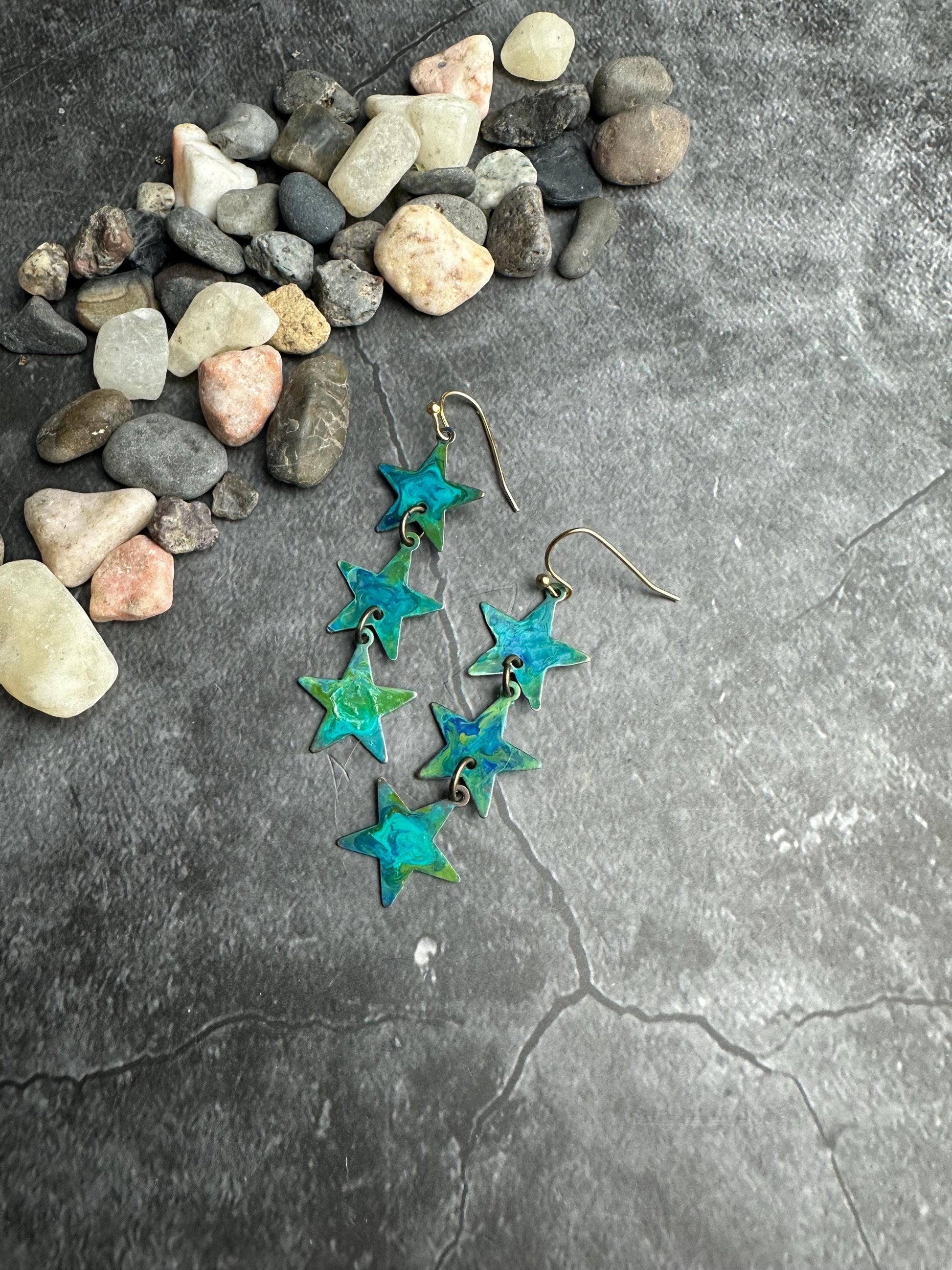Mini Falling Stars Earrings