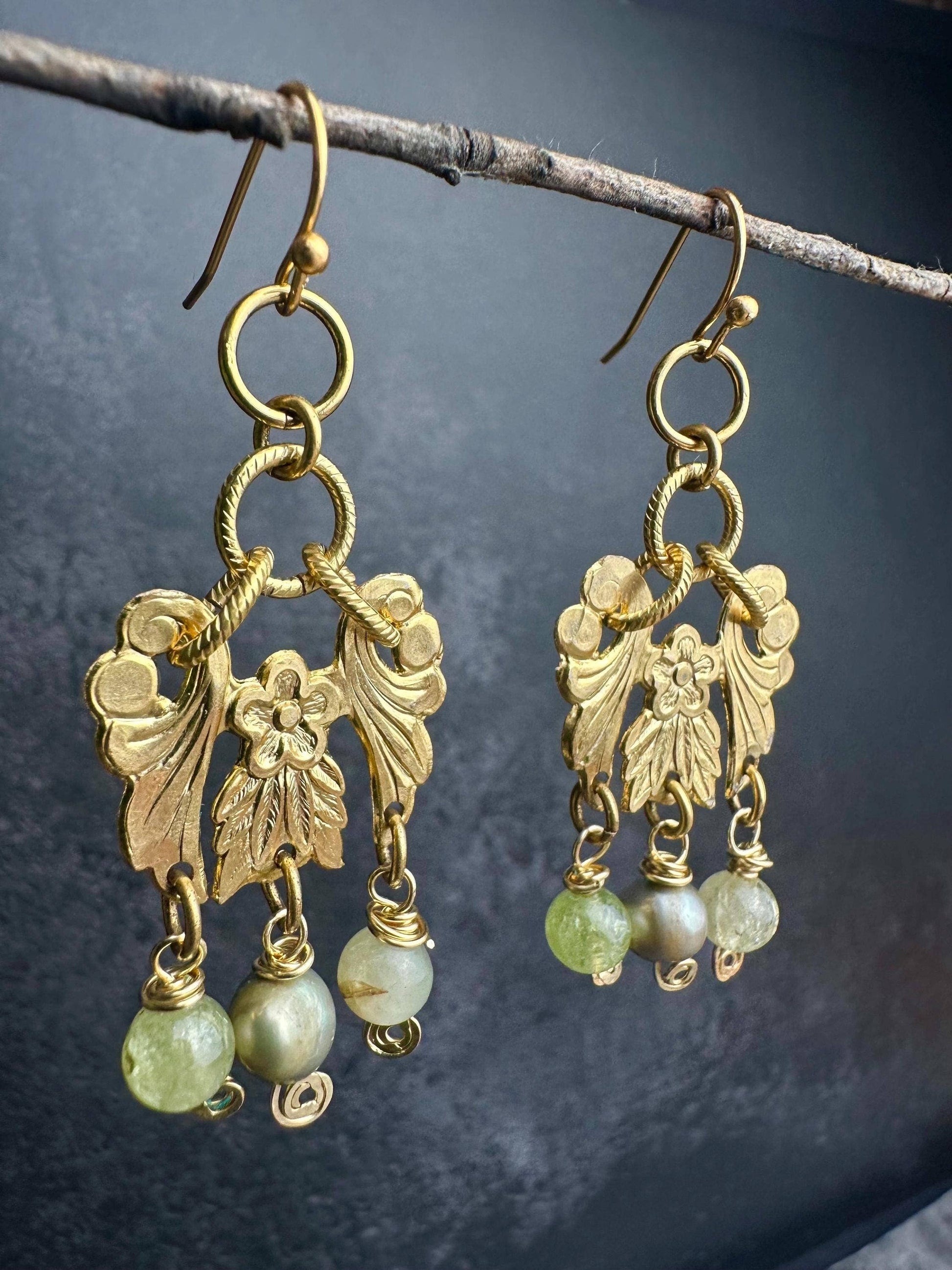 Mermaid Crown Earrings