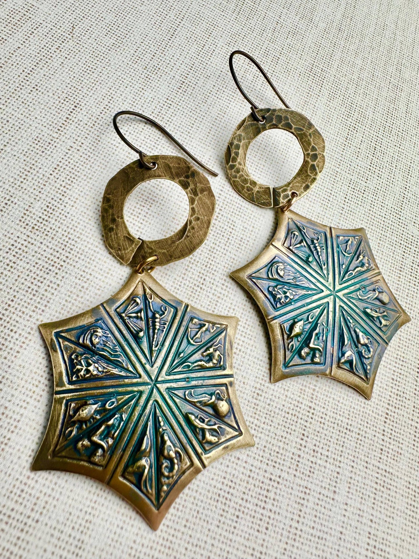 Zodiac Statement Earrings