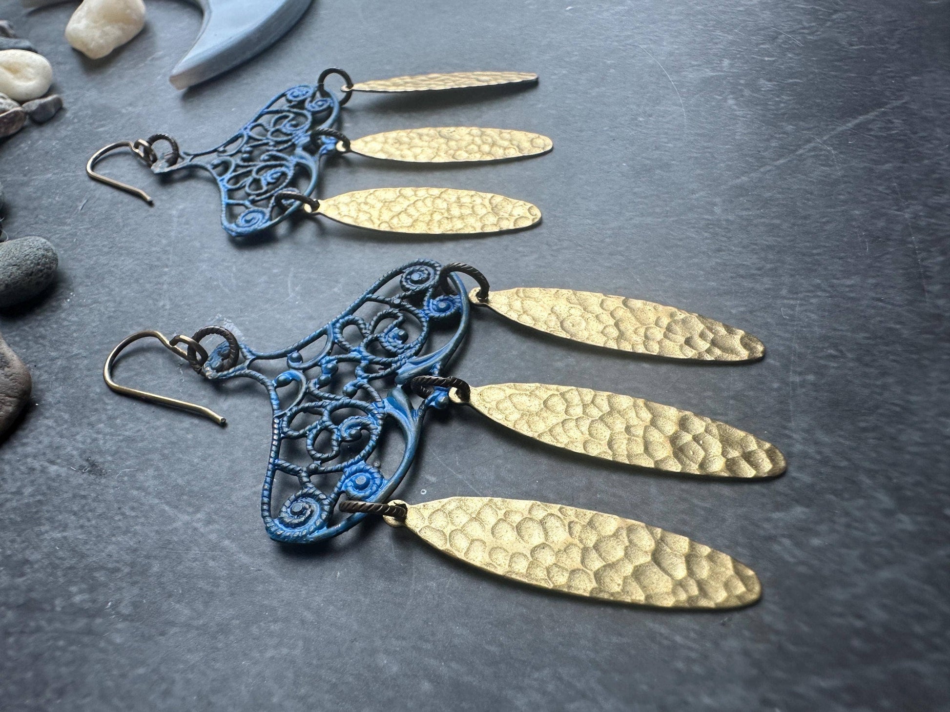 Etruscan Goddess Tears Earrings