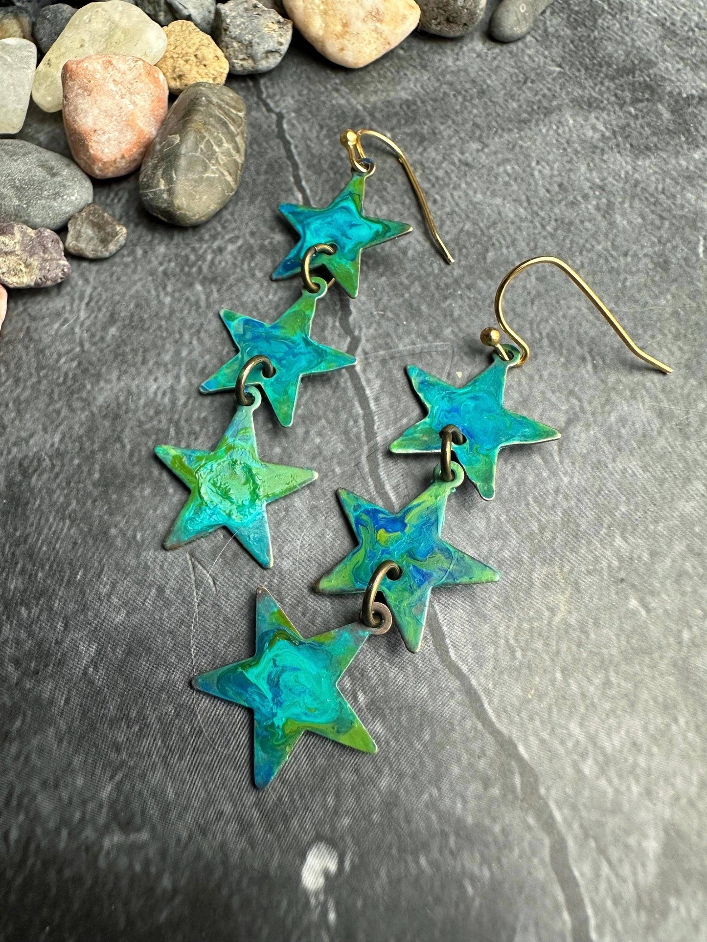 Mini Falling Stars Earrings