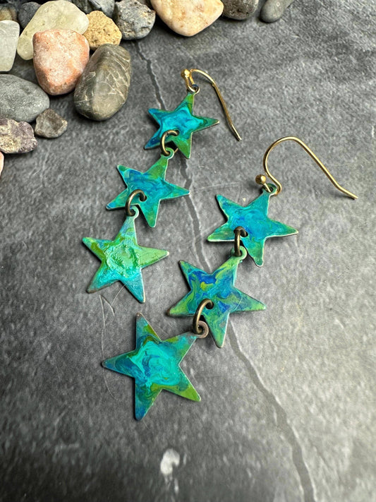 Mini Falling Stars Earrings