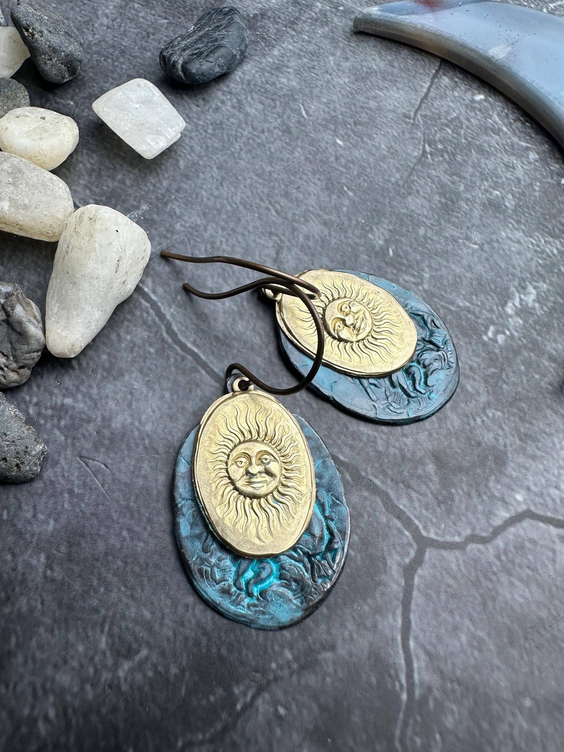 Celestial Sun Earrings