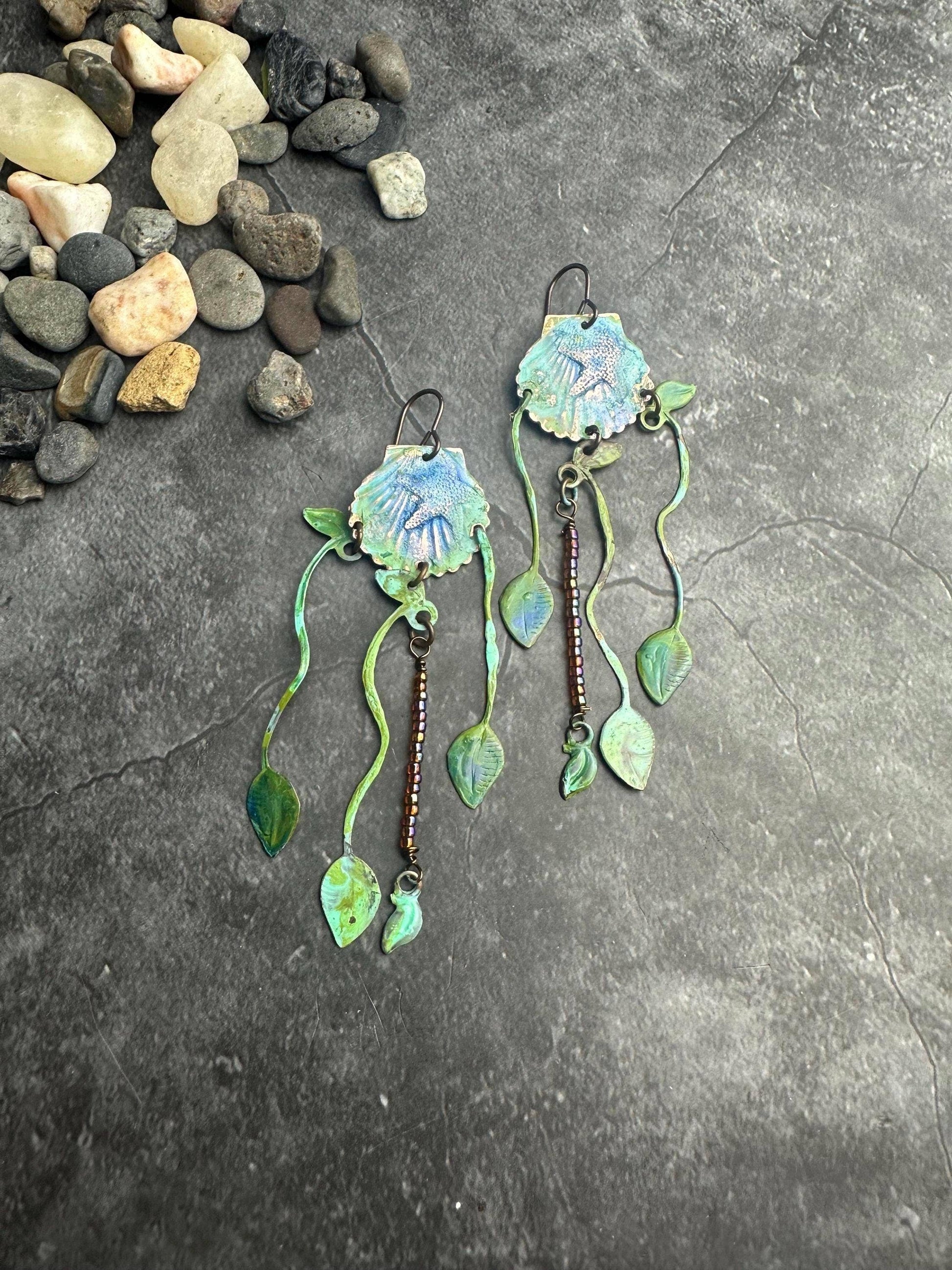 Mermaid Sea Earrings