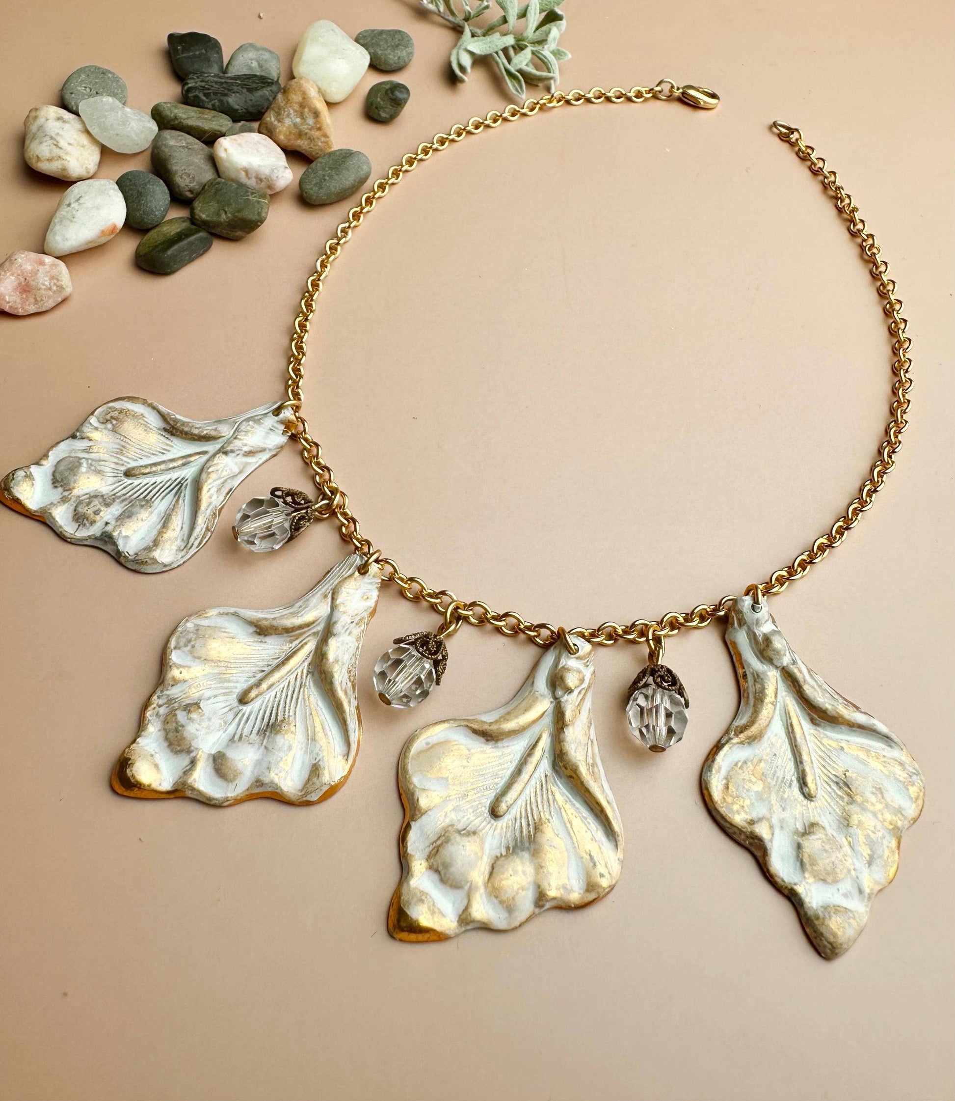 Calla Lily Necklace - Garden Inspired Gold