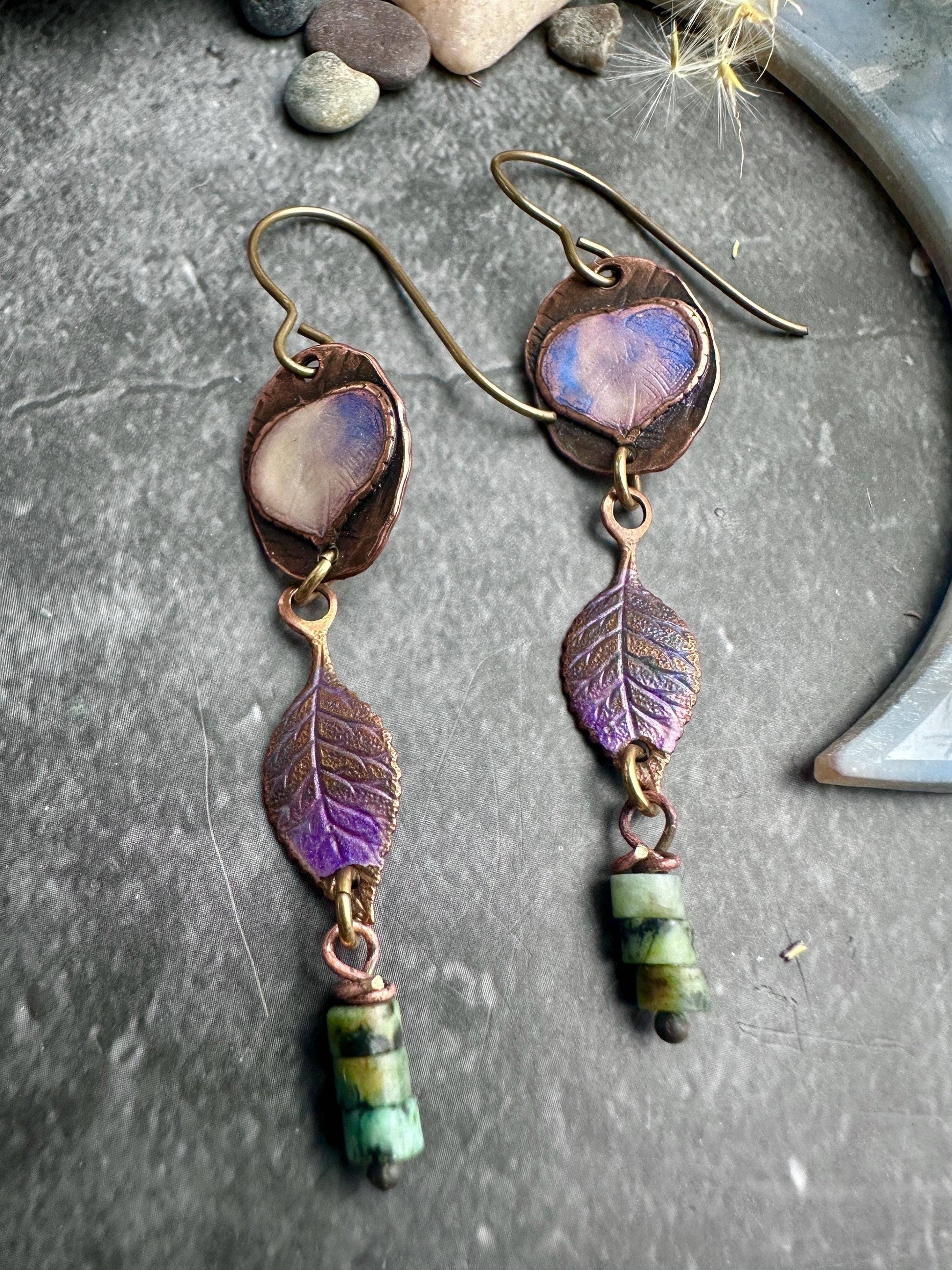 Heart Leaf Earrings