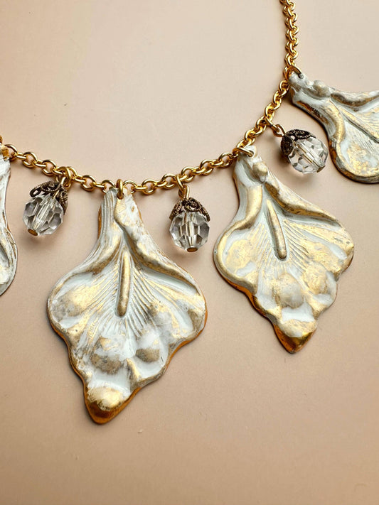 Calla Lily Necklace - Garden Inspired Gold