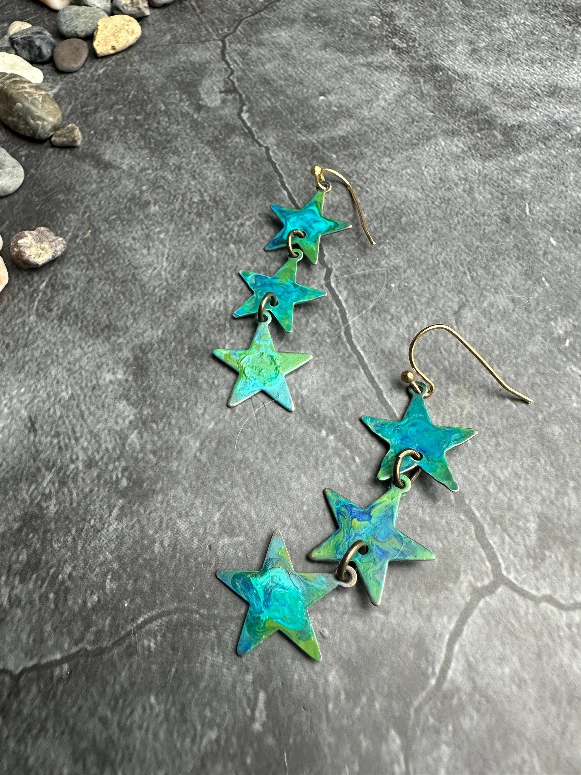 Mini Falling Stars Earrings
