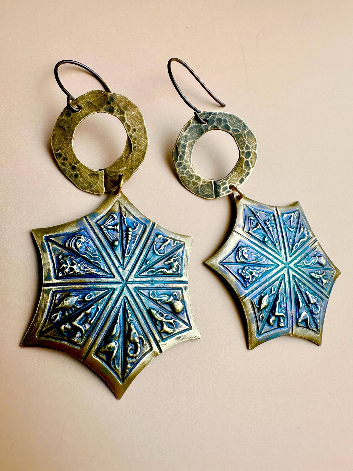 Zodiac Statement Earrings