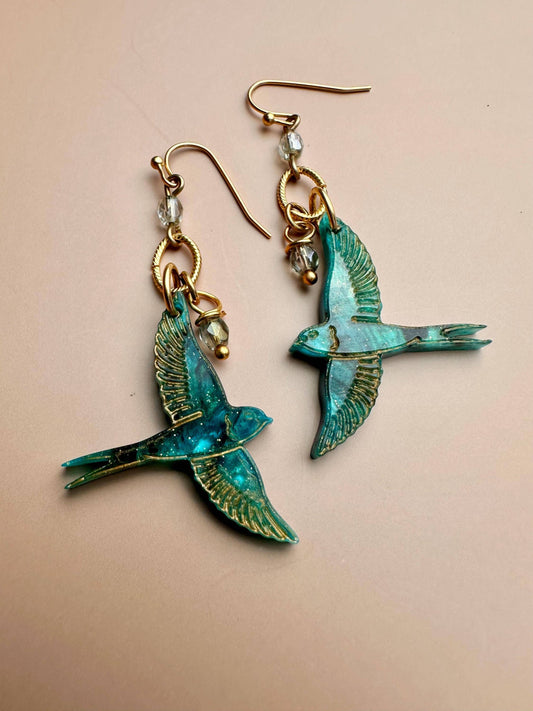 Soaring Sparrow Earrings