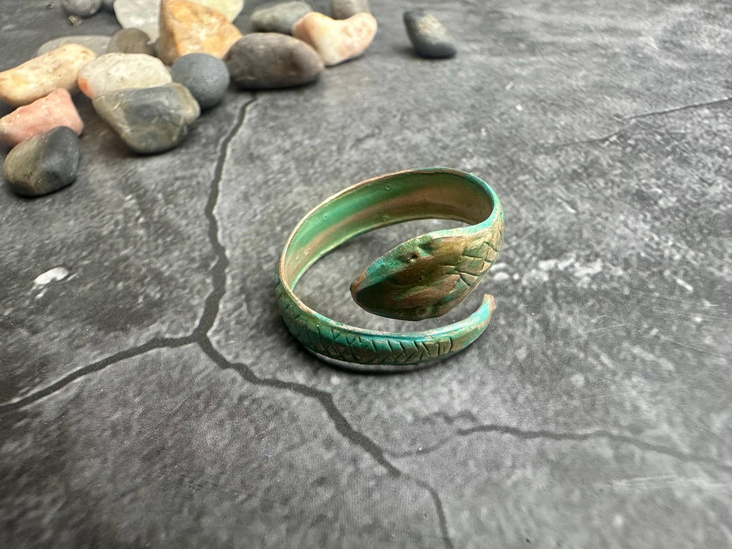 Snake Wrap Ring - Ancient Inspired