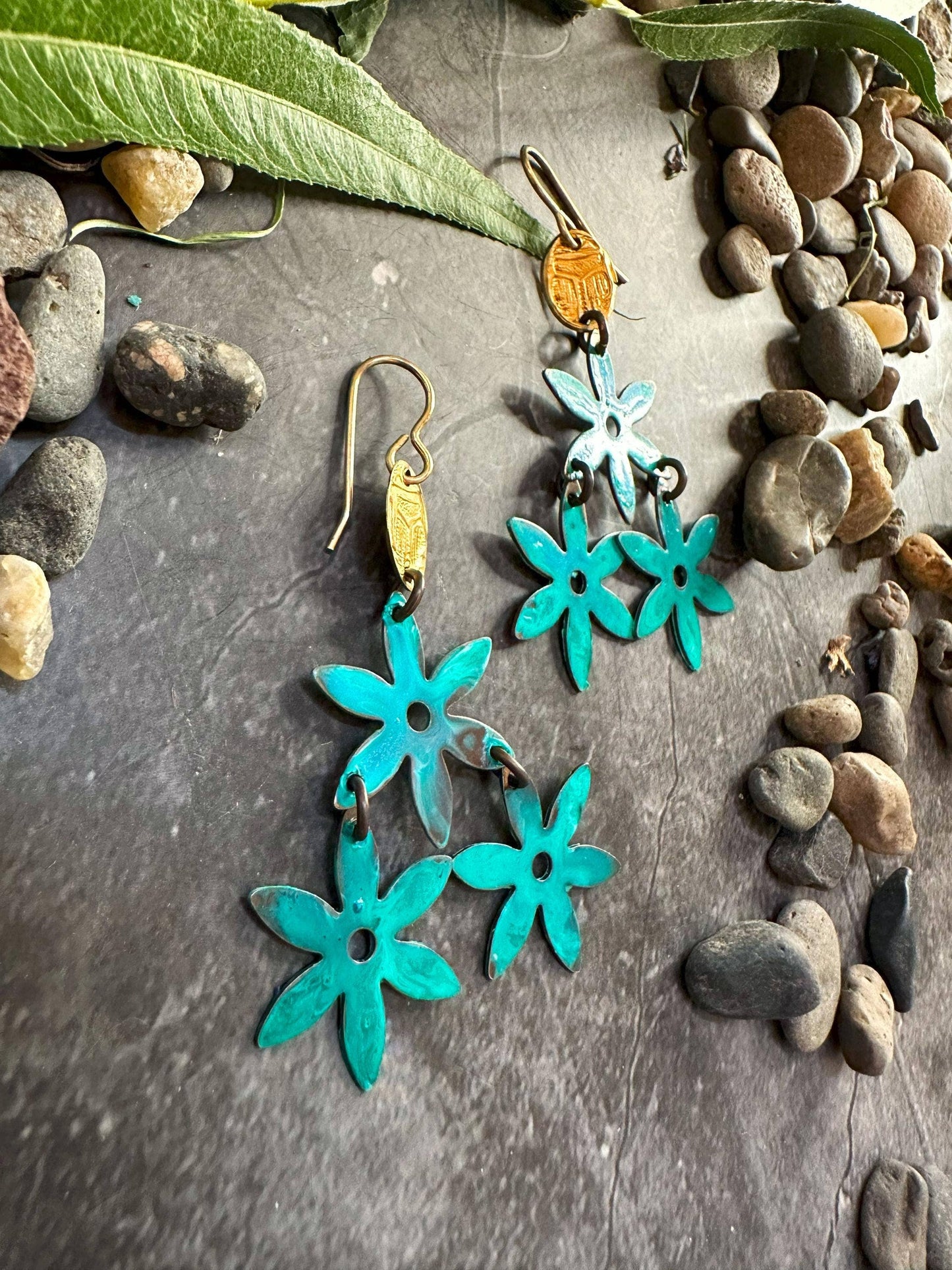 Floating Petals Lotus Earrings