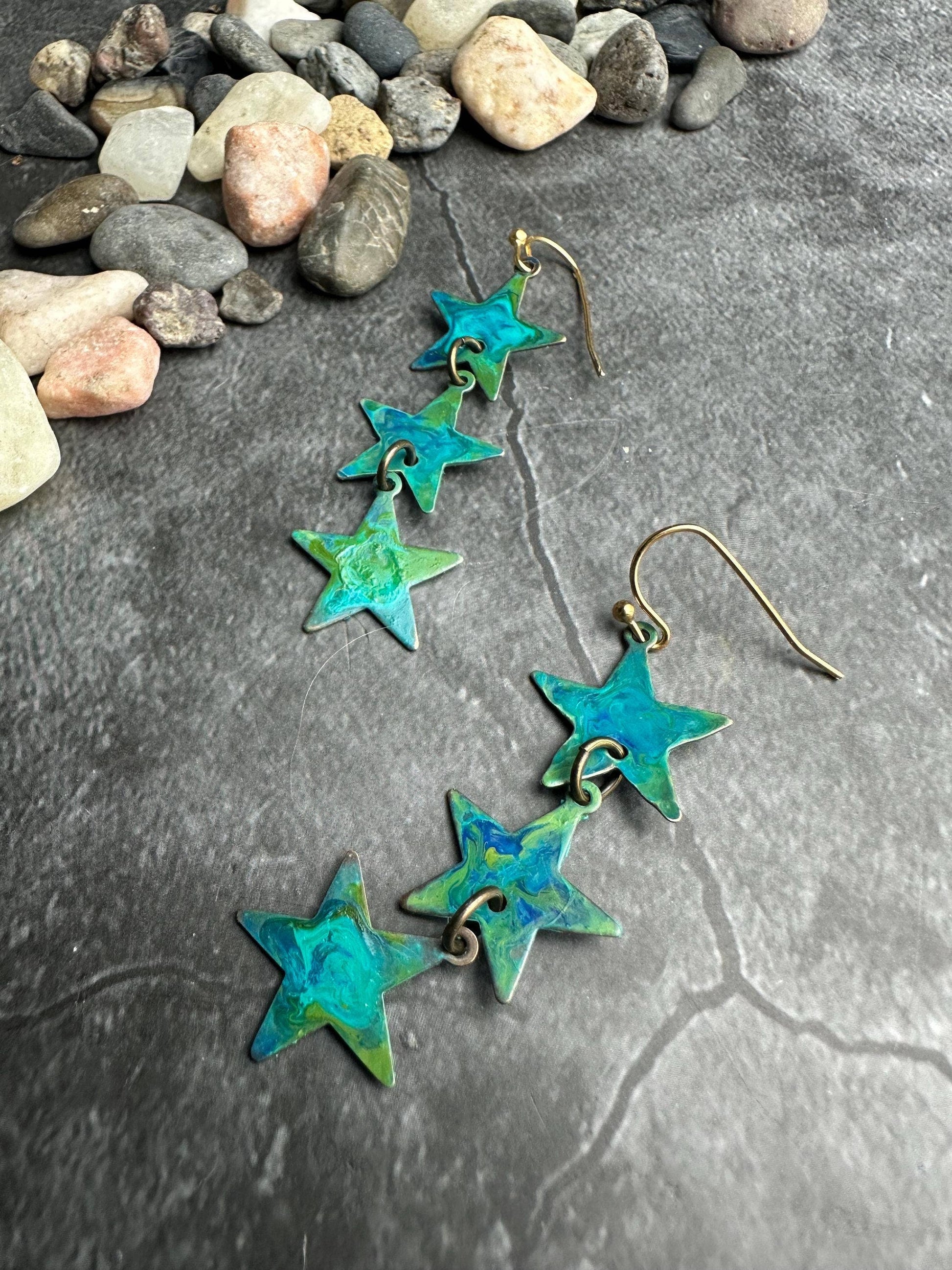 Mini Falling Stars Earrings