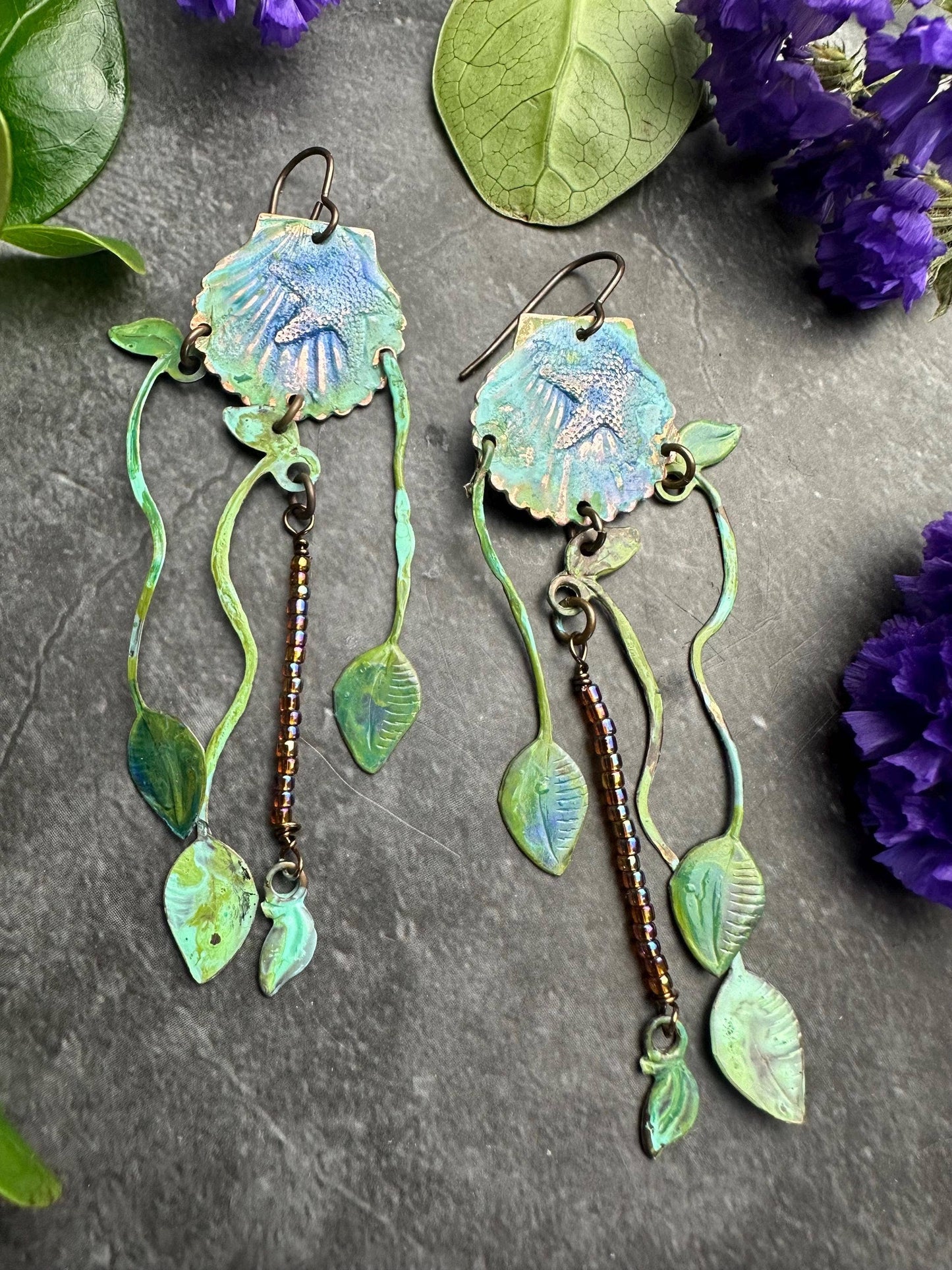 Mermaid Sea Earrings