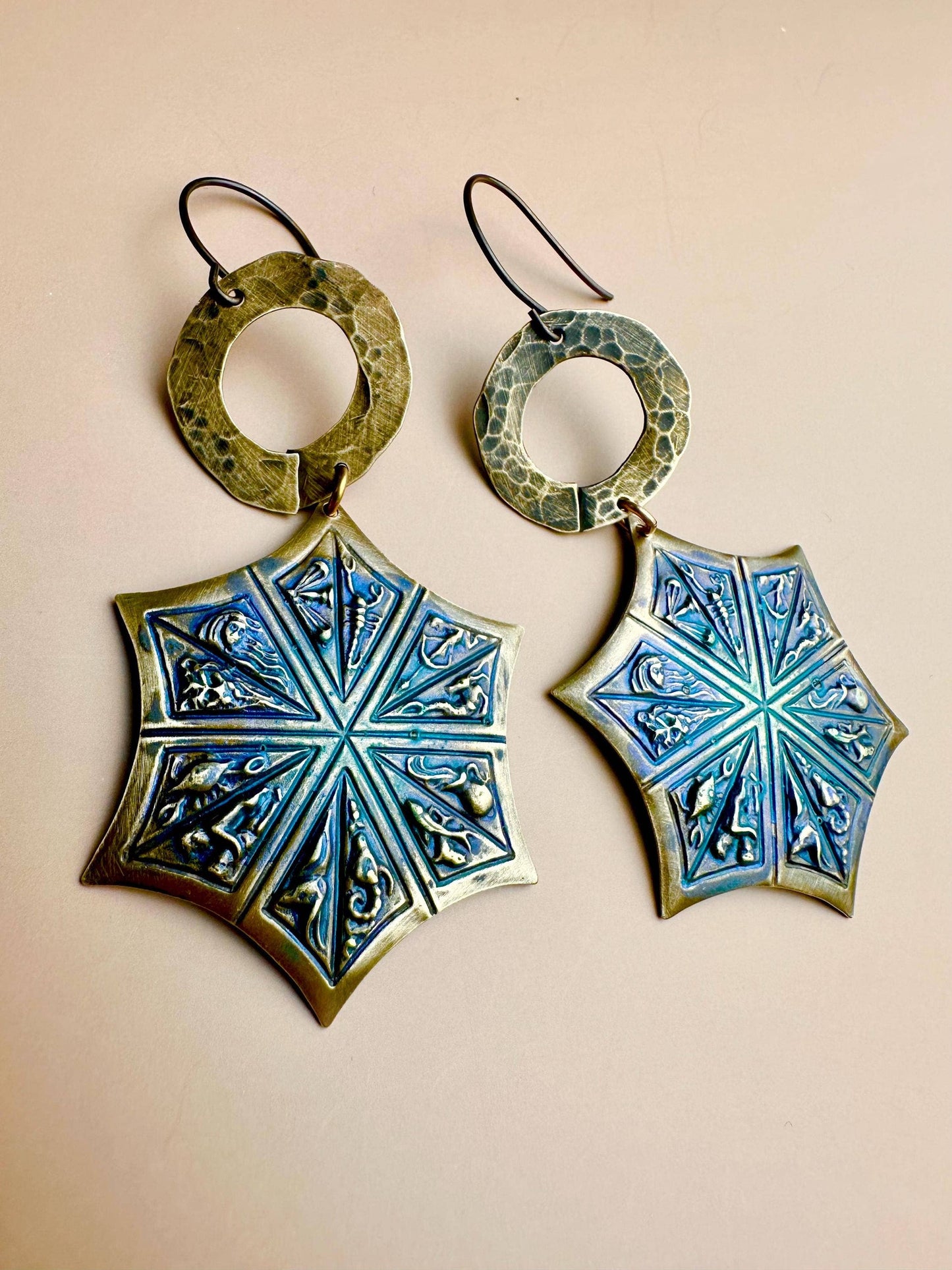 Zodiac Statement Earrings