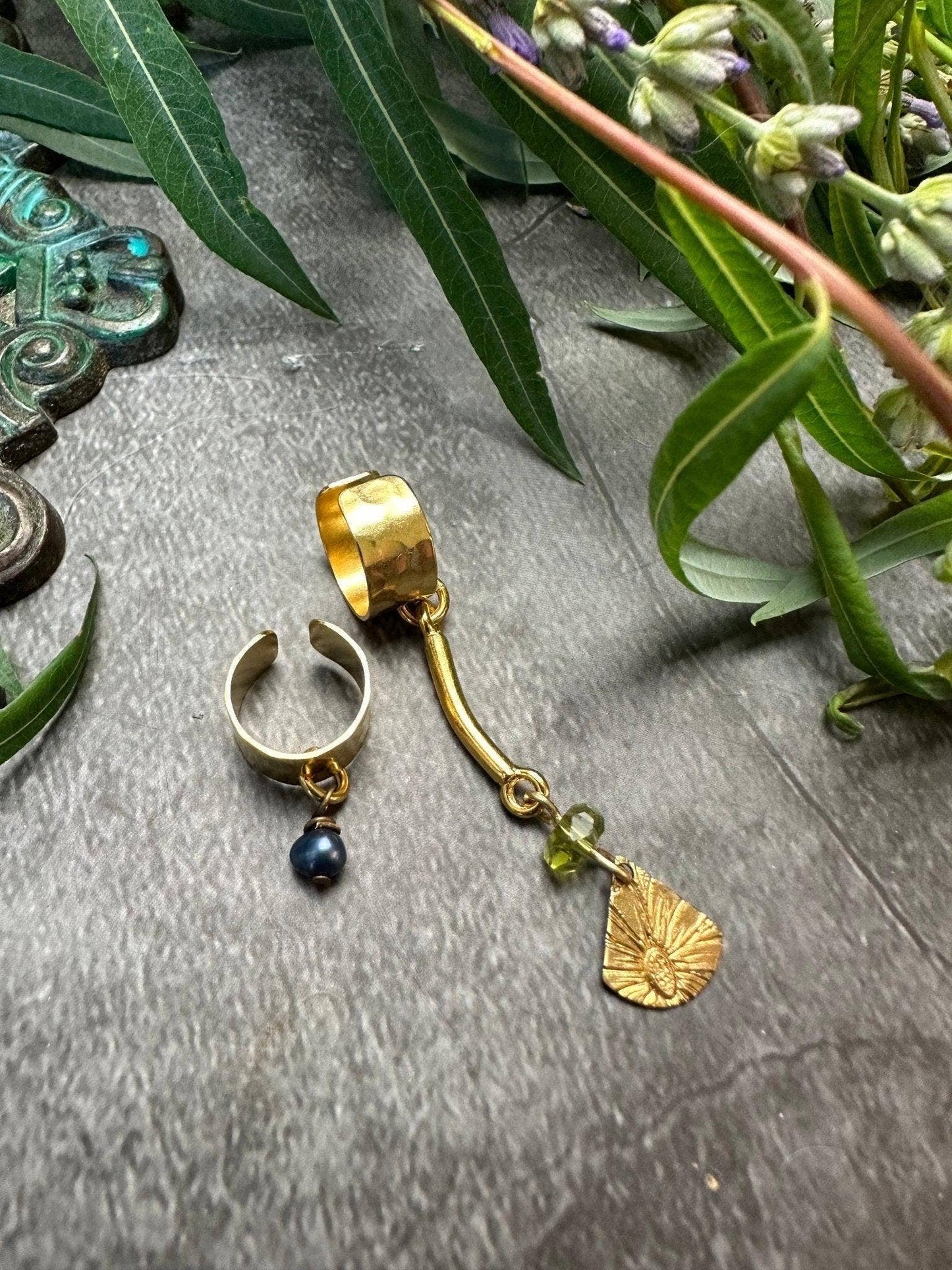 Forest Brook Ear Cuff set