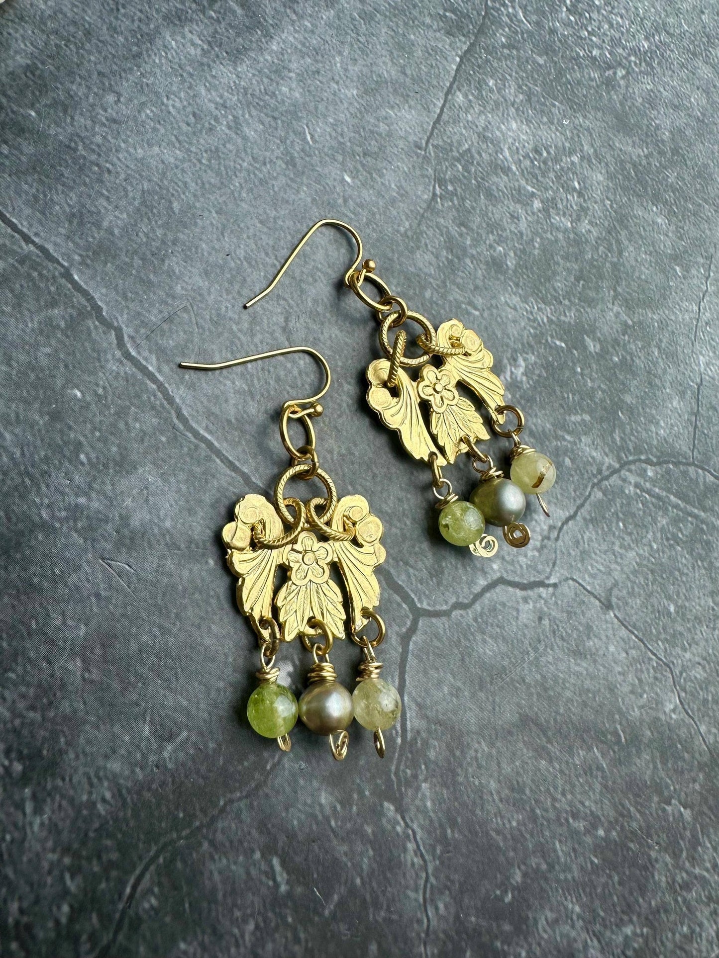 Mermaid Crown Earrings