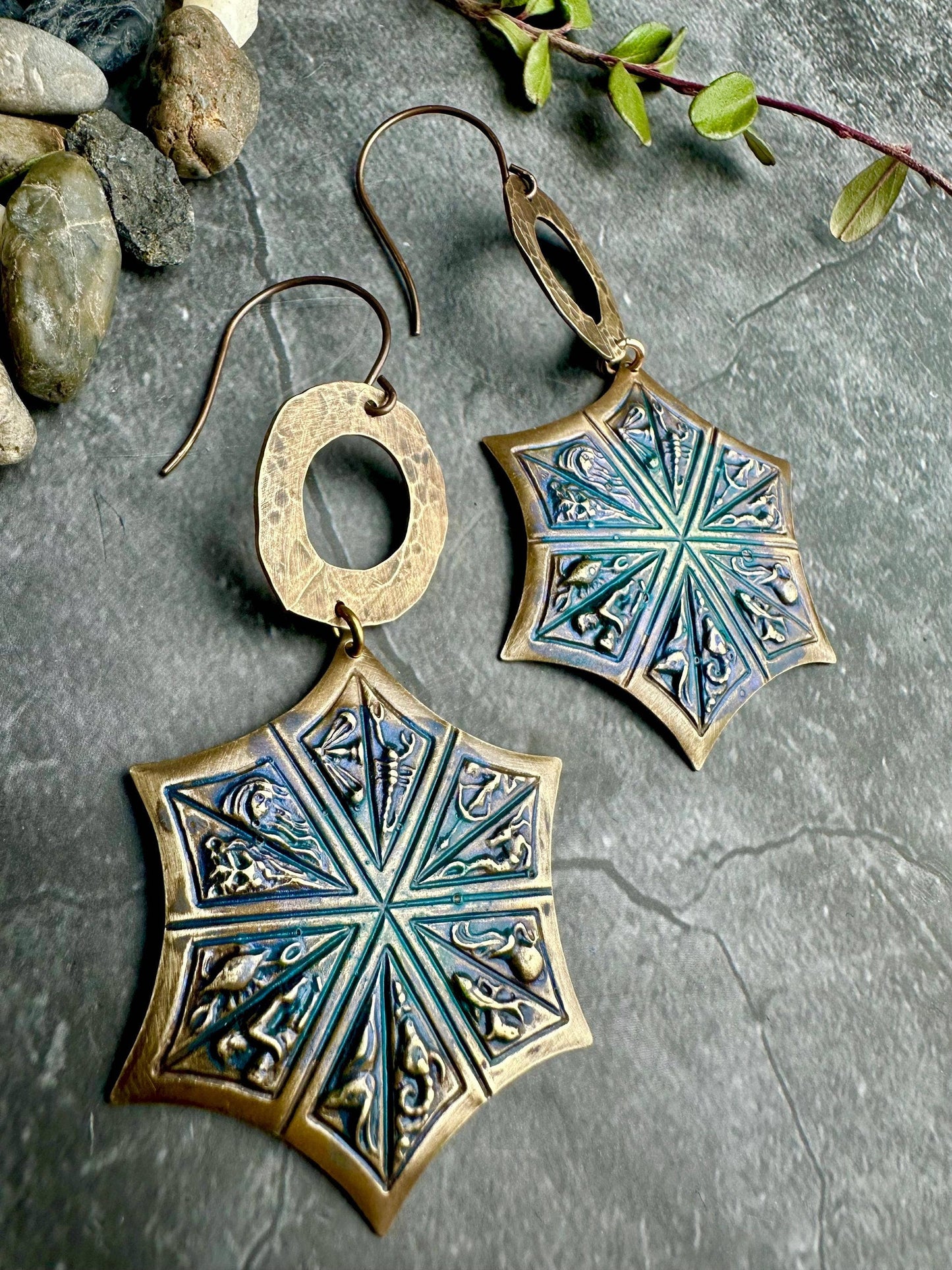 Zodiac Statement Earrings