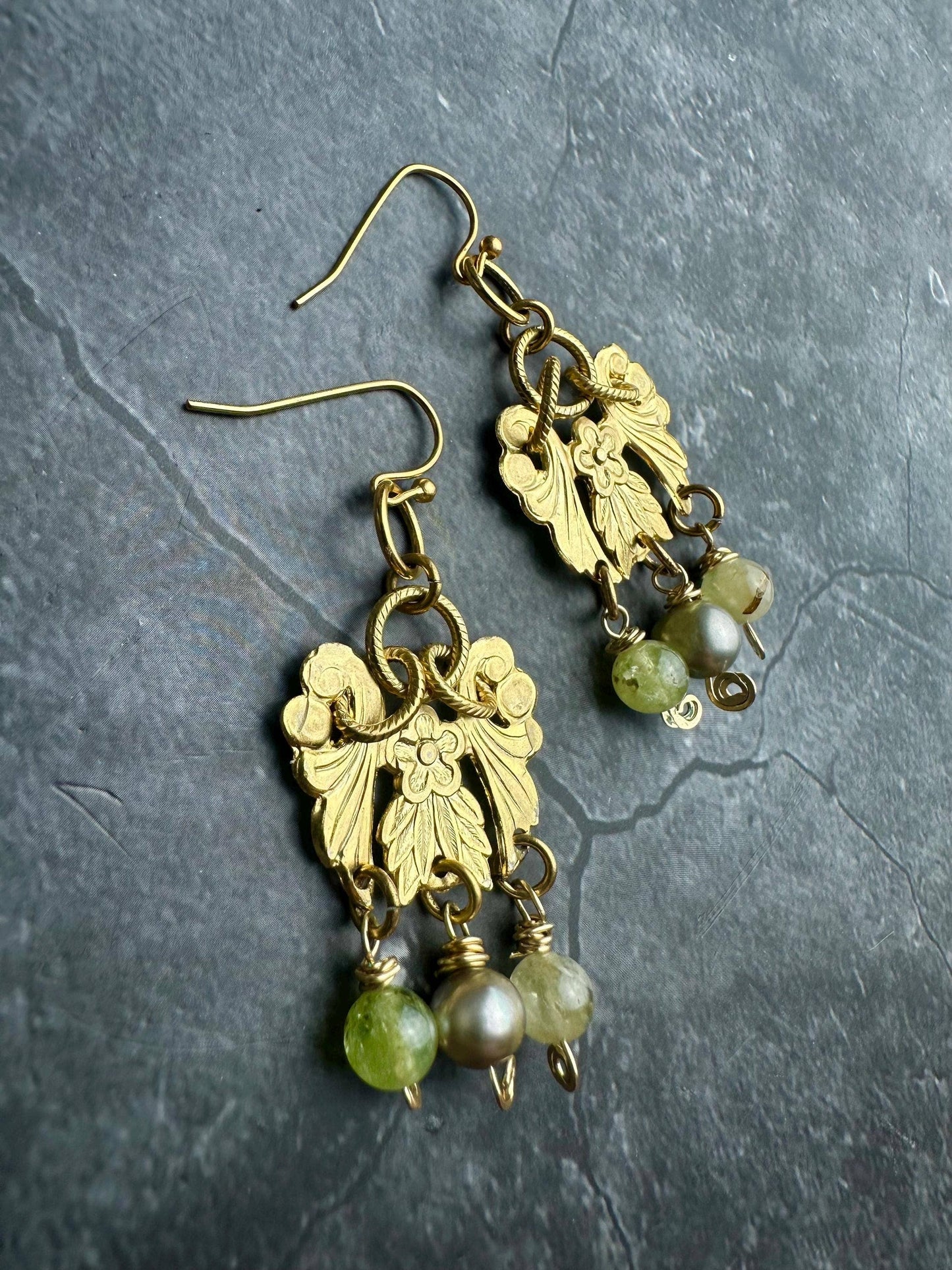 Mermaid Crown Earrings