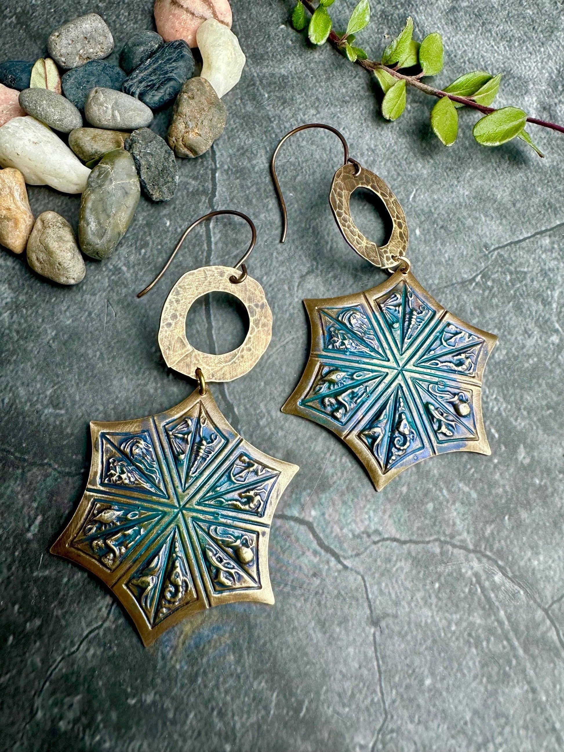 Zodiac Statement Earrings