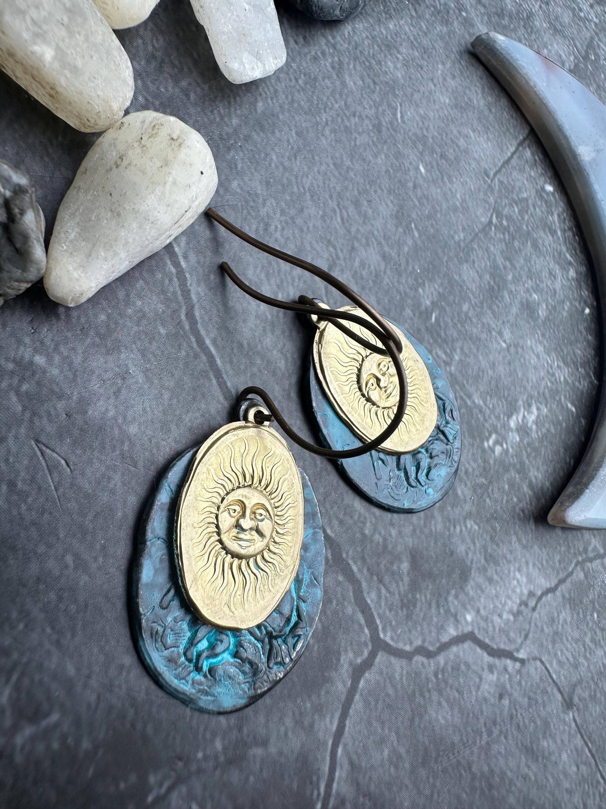 Celestial Sun Earrings