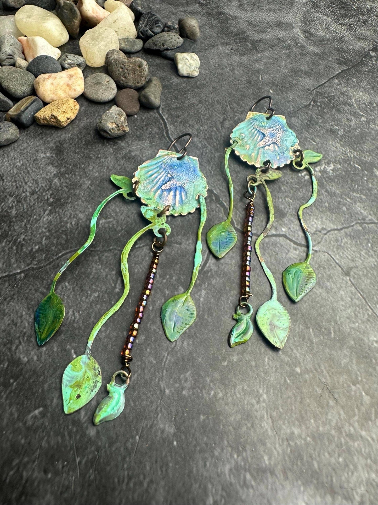 Mermaid Sea Earrings