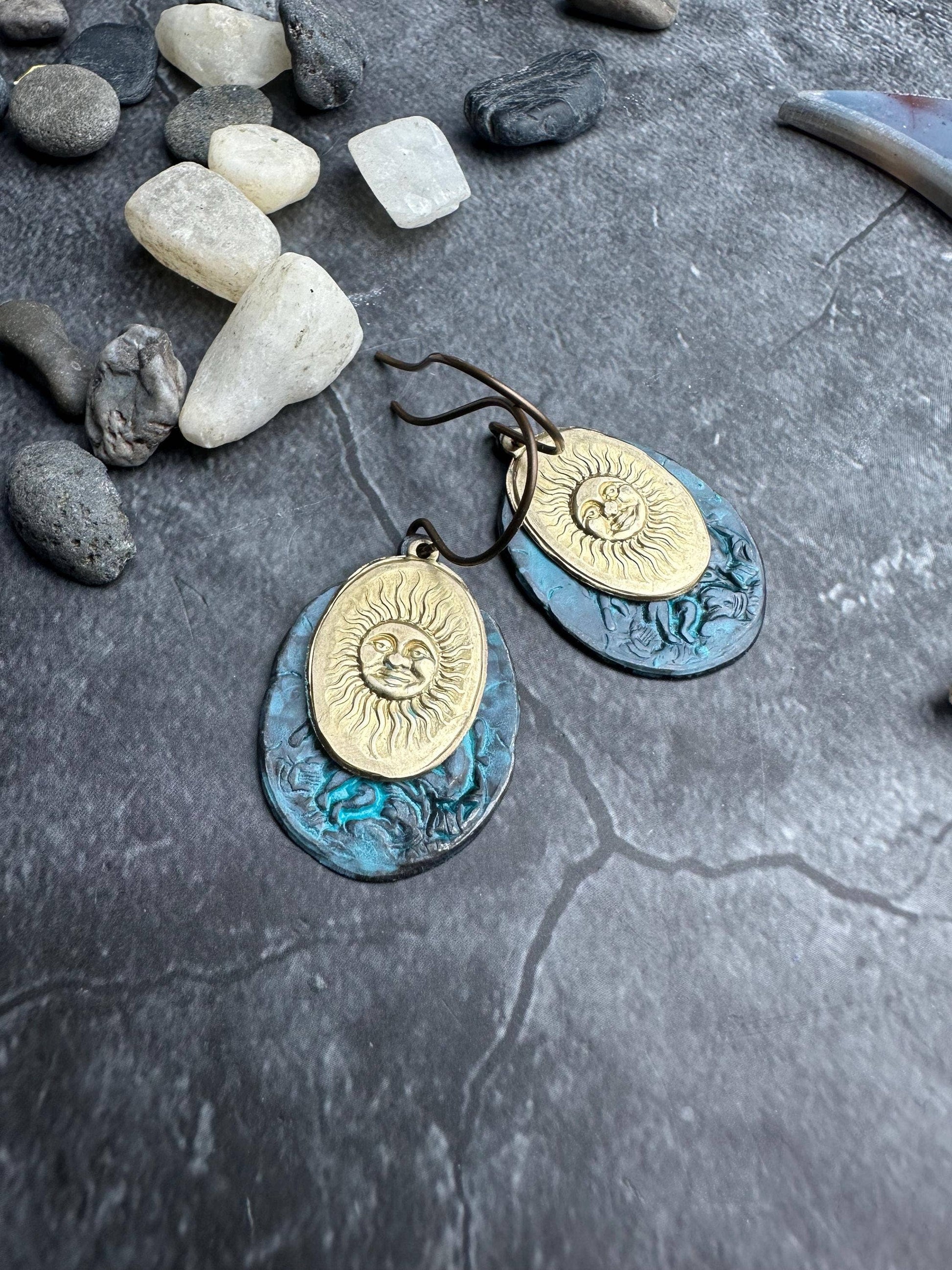 Celestial Sun Earrings