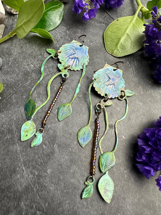 Mermaid Sea Earrings