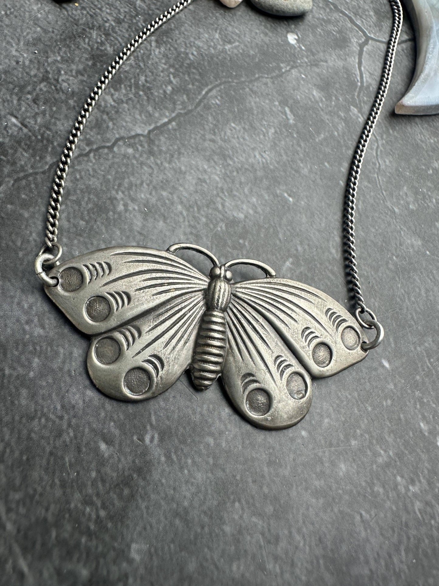 Lunar Moth Necklace