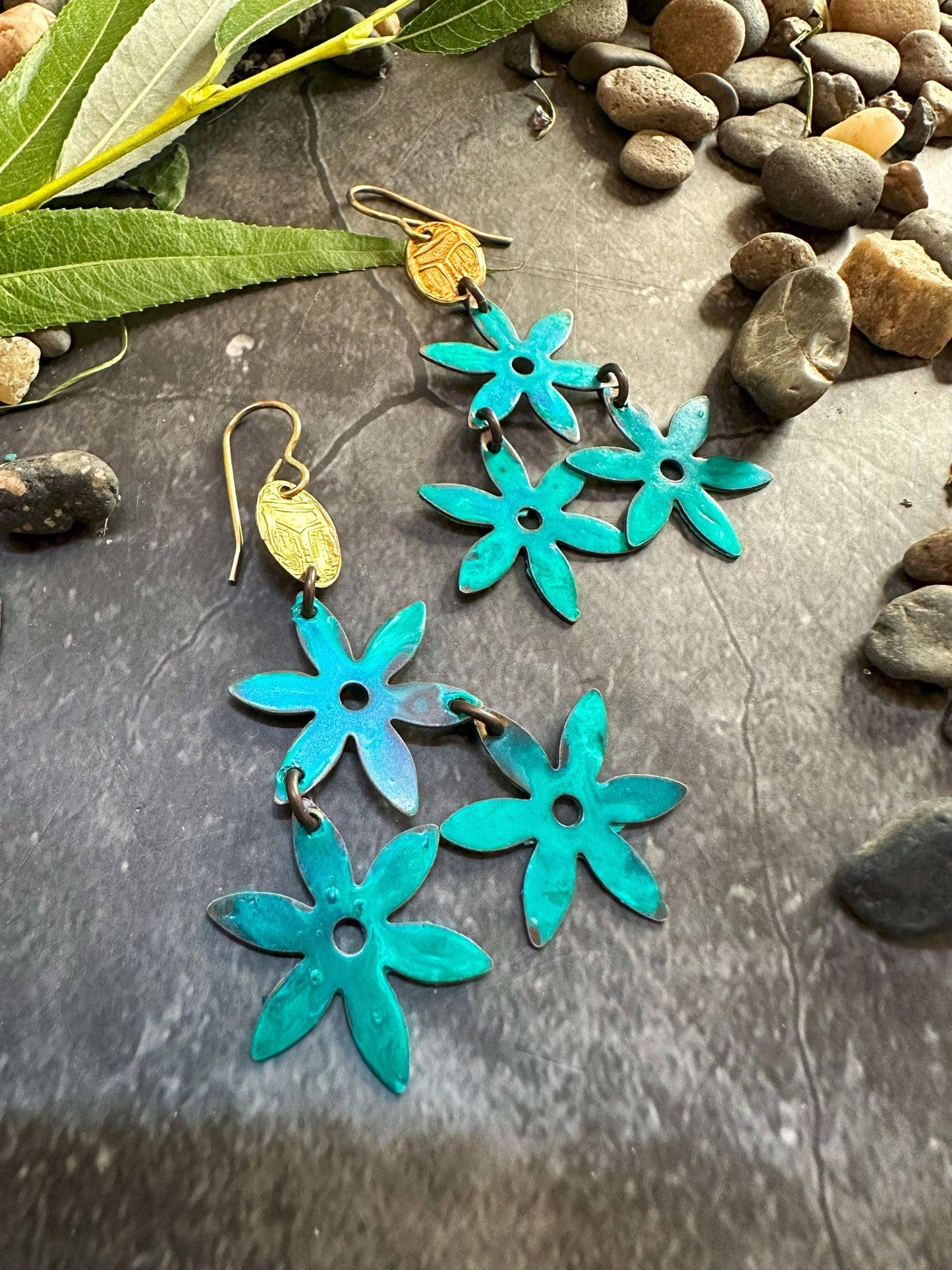 Floating Petals Lotus Earrings