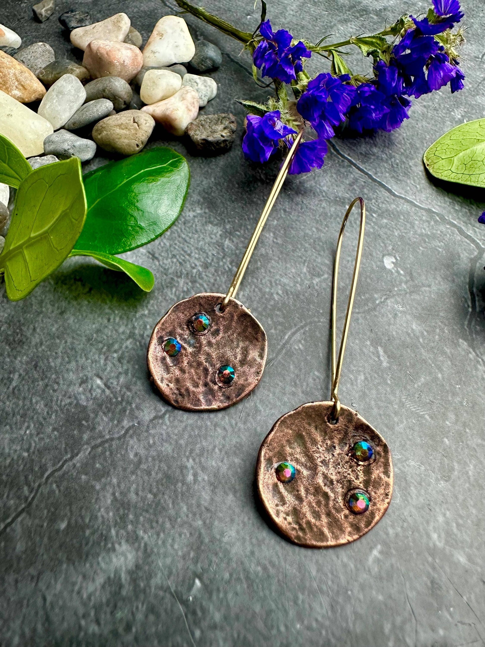 Sparkling Night Sky Earrings