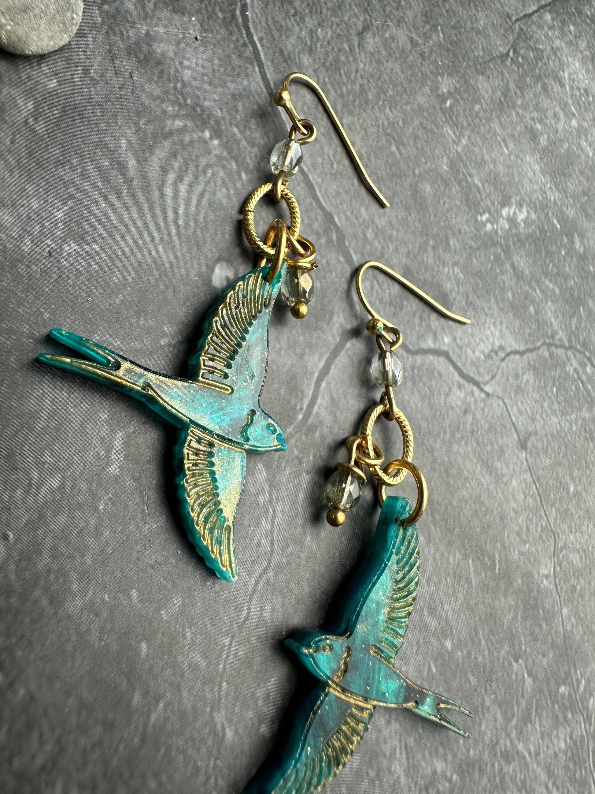 Soaring Sparrow Earrings
