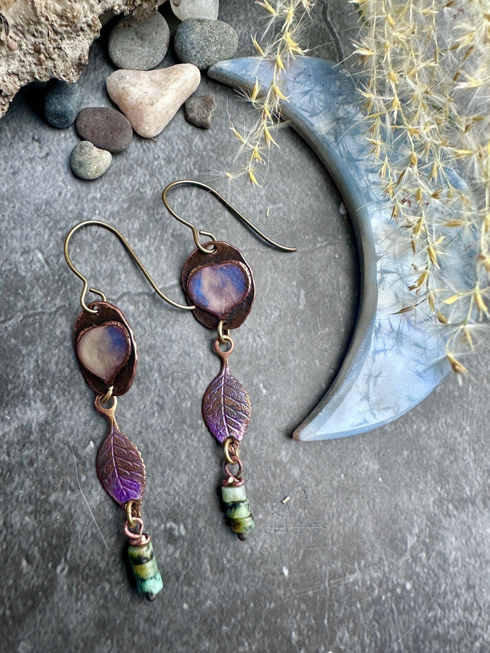 Heart Leaf Earrings