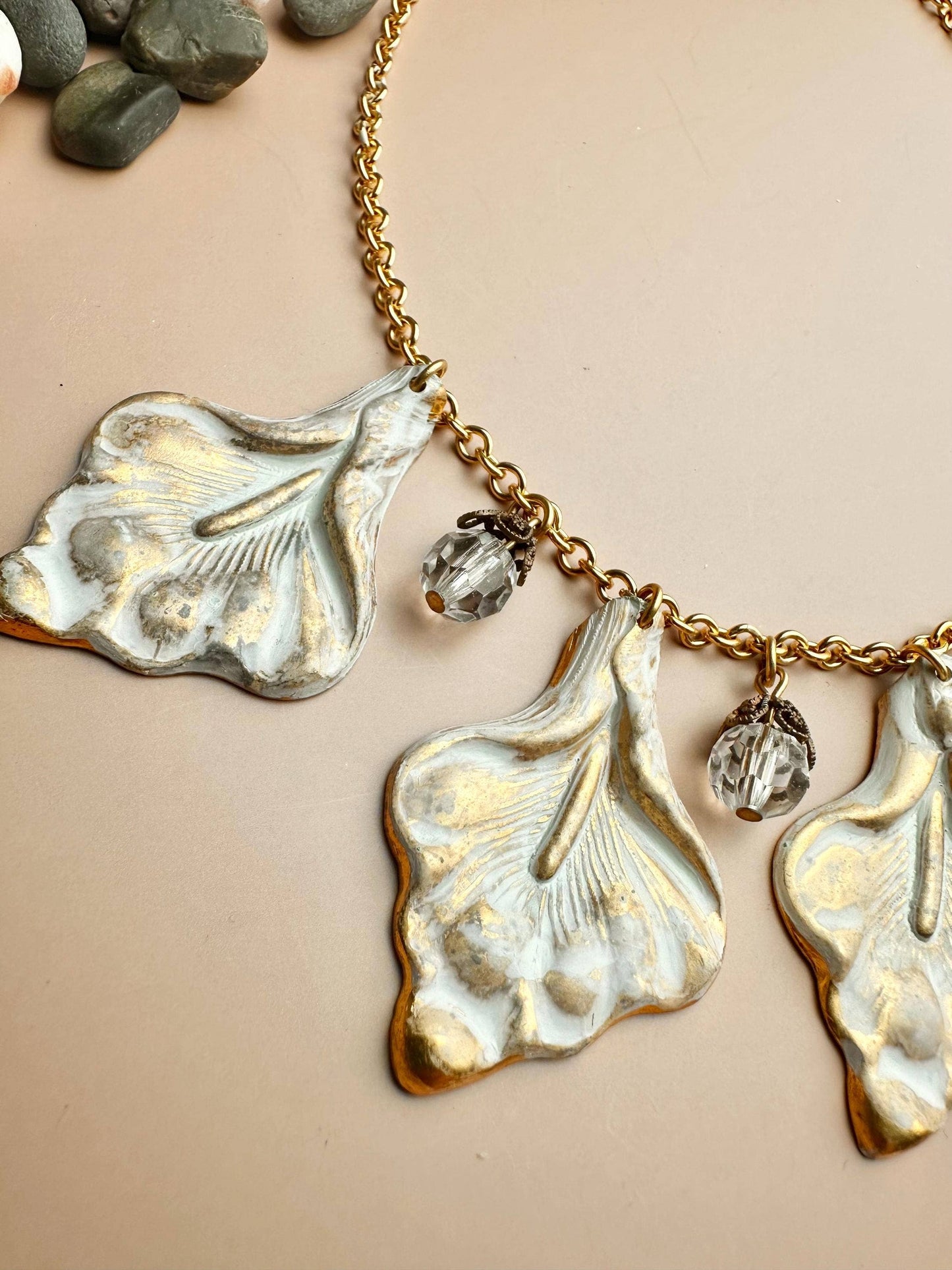 Calla Lily Necklace - Garden Inspired Gold