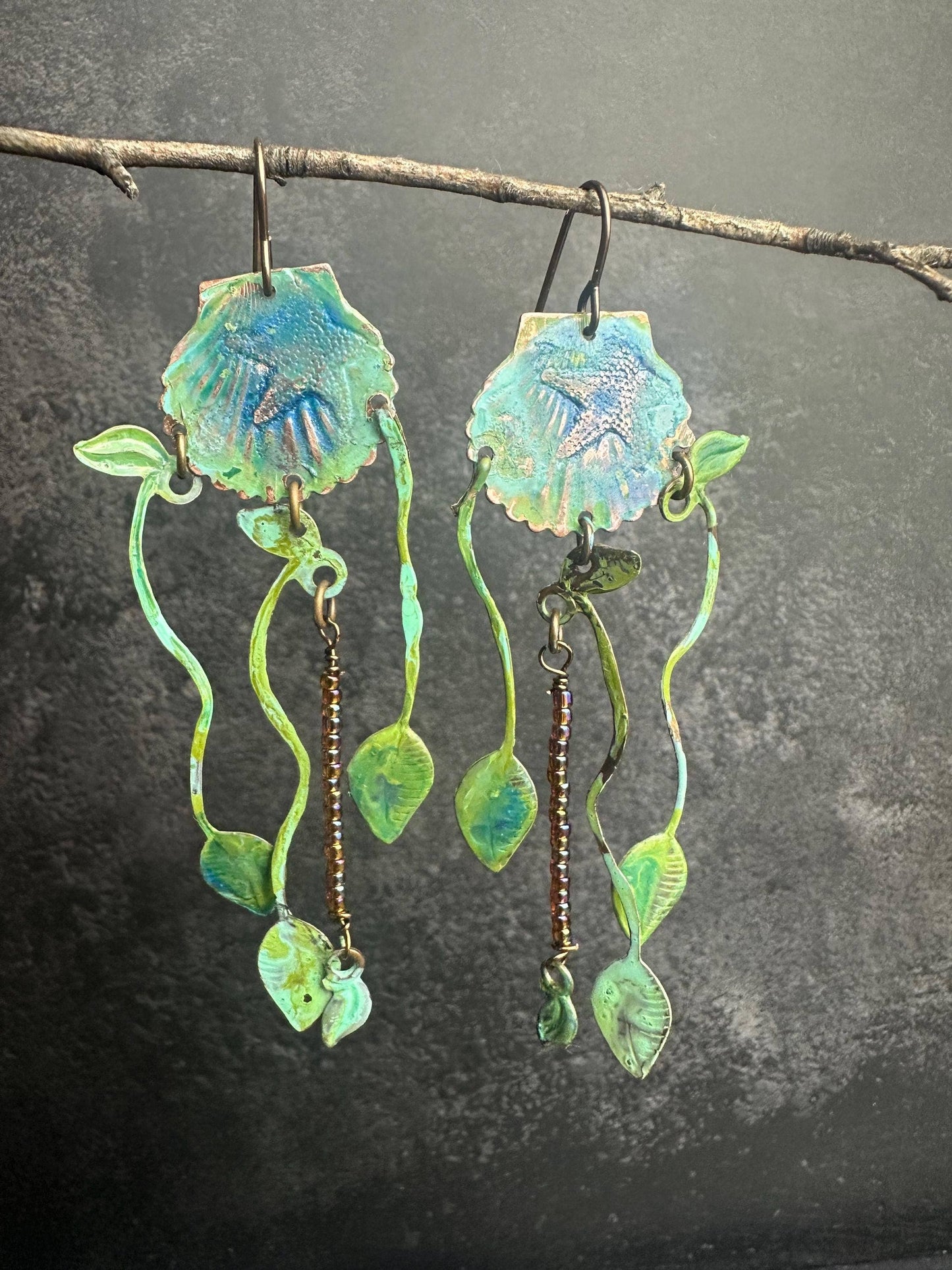 Mermaid Sea Earrings