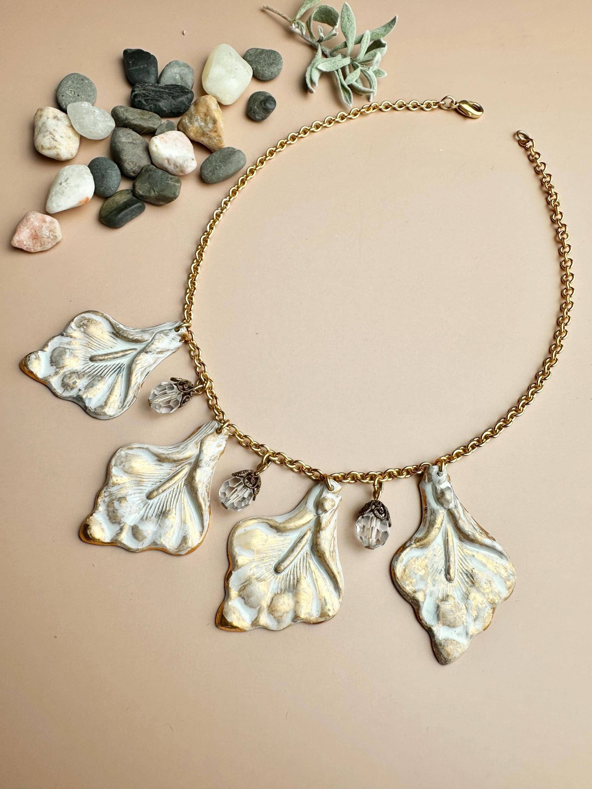 Calla Lily Necklace - Garden Inspired Gold