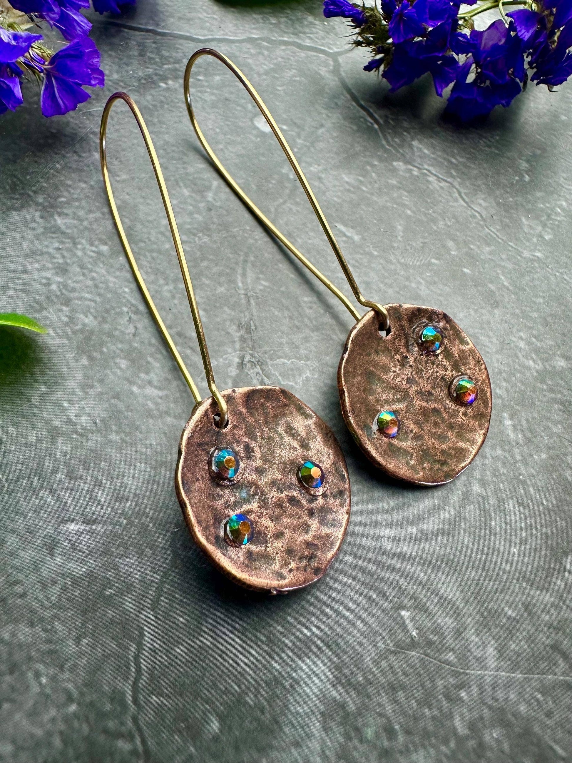 Sparkling Night Sky Earrings